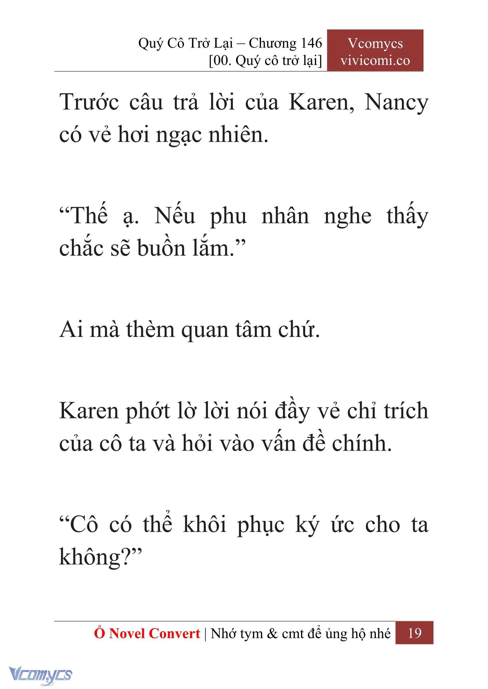 [Novel] Quý Cô Trở Lại Chapter 146 - Trang 22