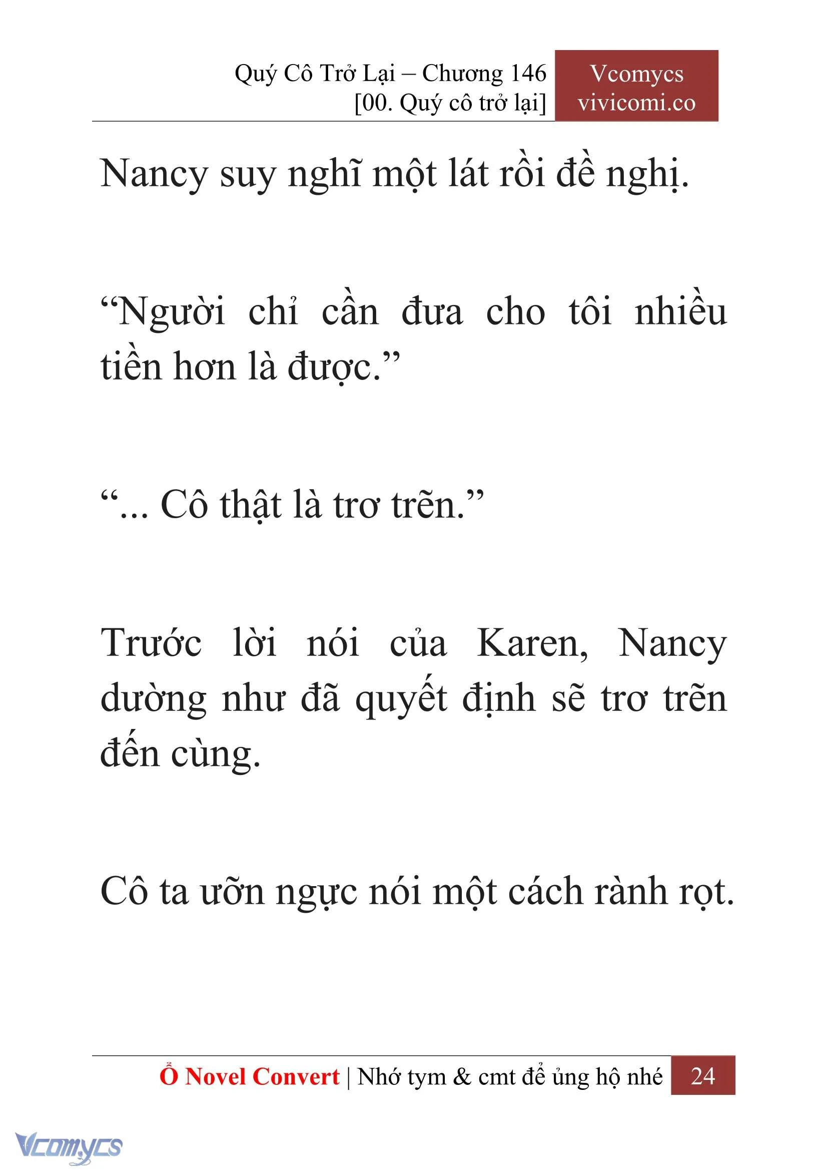 [Novel] Quý Cô Trở Lại Chapter 146 - Trang 27