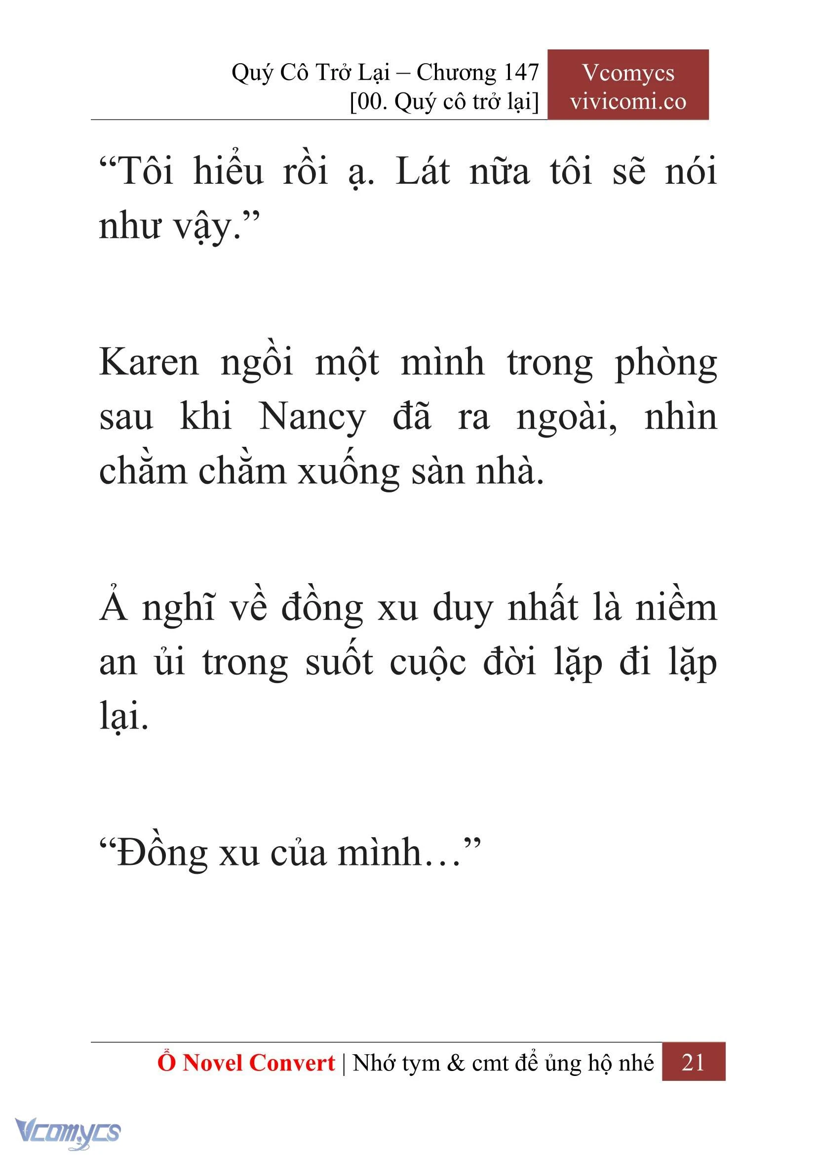 [Novel] Quý Cô Trở Lại Chapter 147 - Trang 24