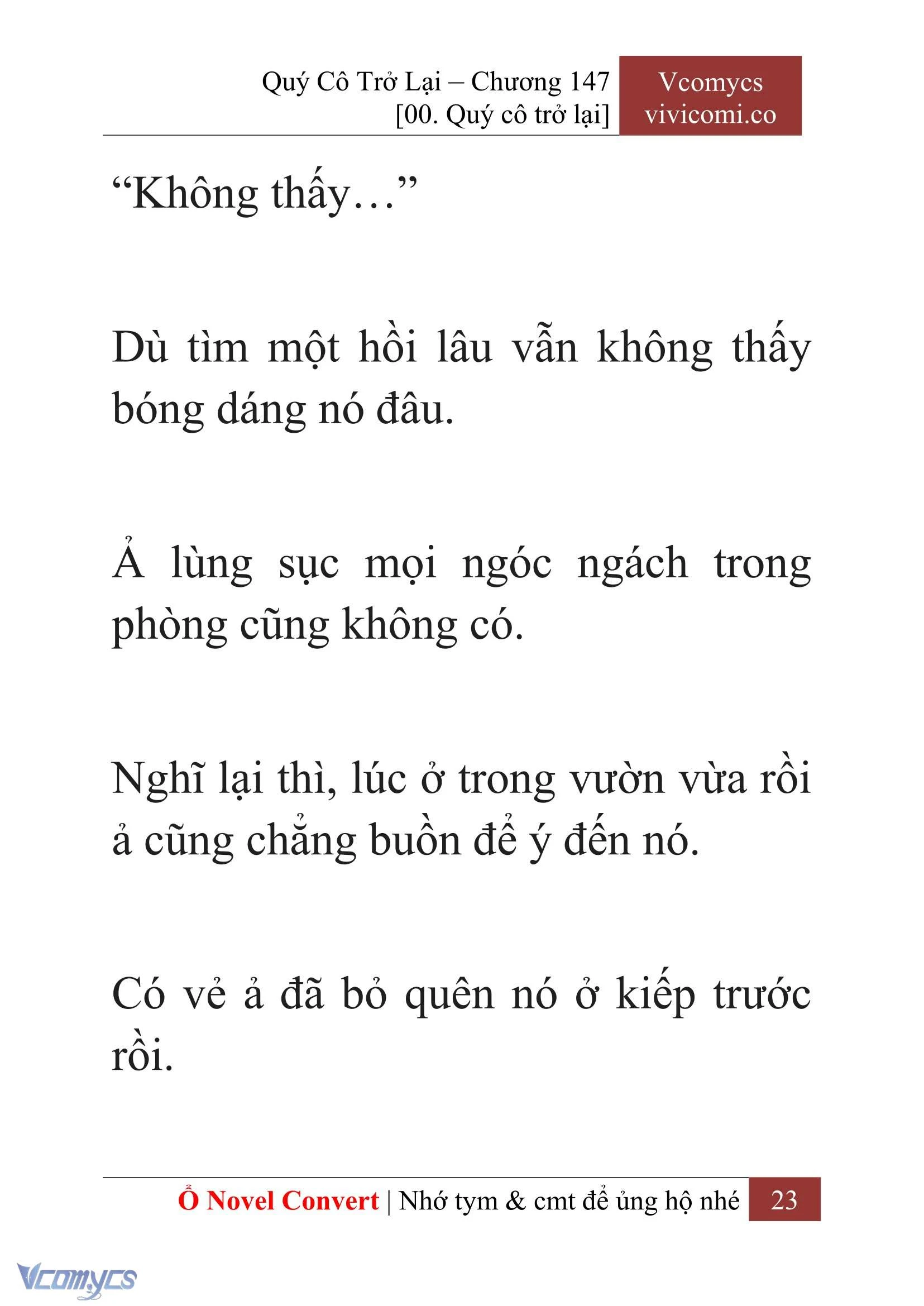 [Novel] Quý Cô Trở Lại Chapter 147 - Trang 26