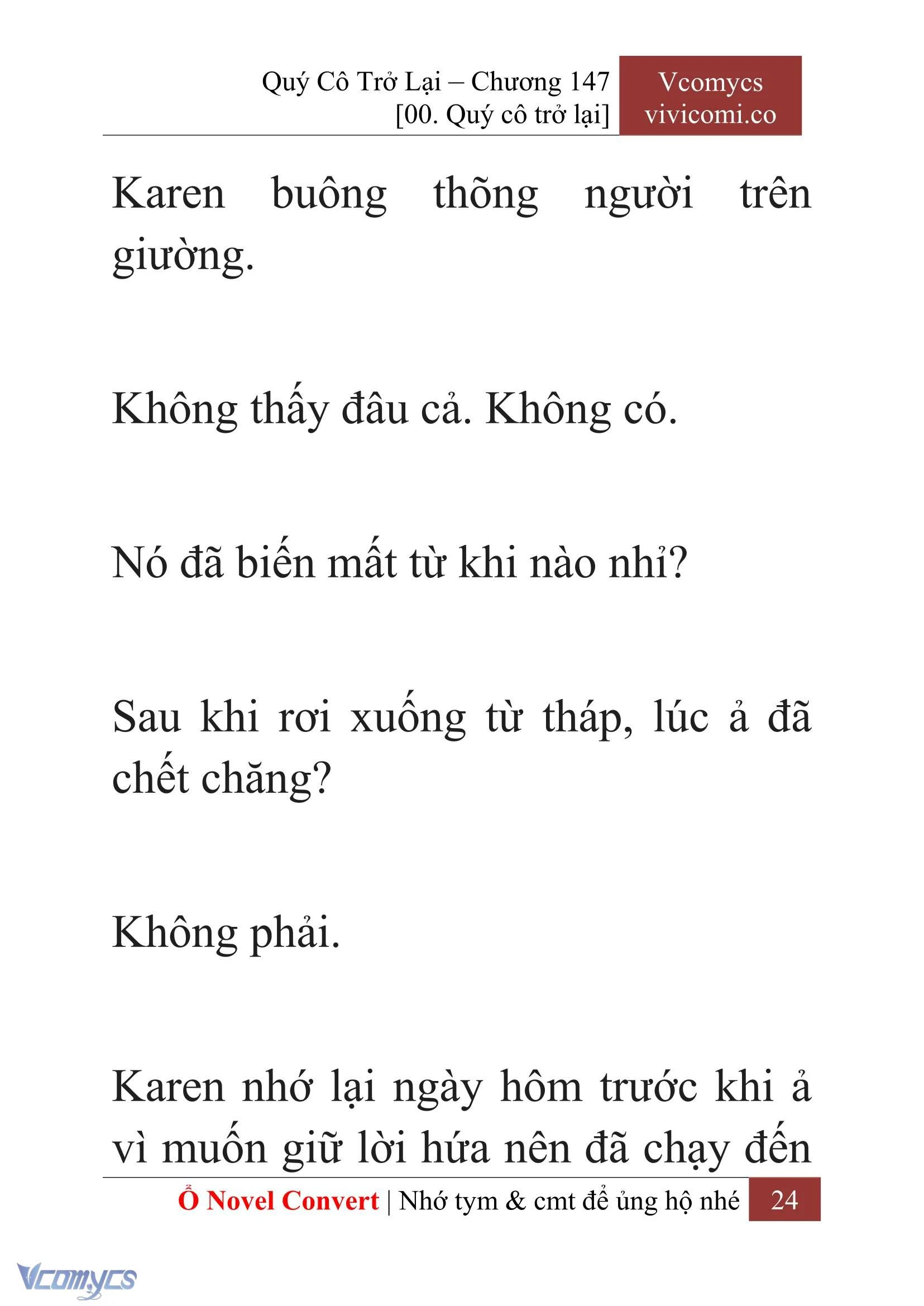 [Novel] Quý Cô Trở Lại Chapter 147 - Trang 27