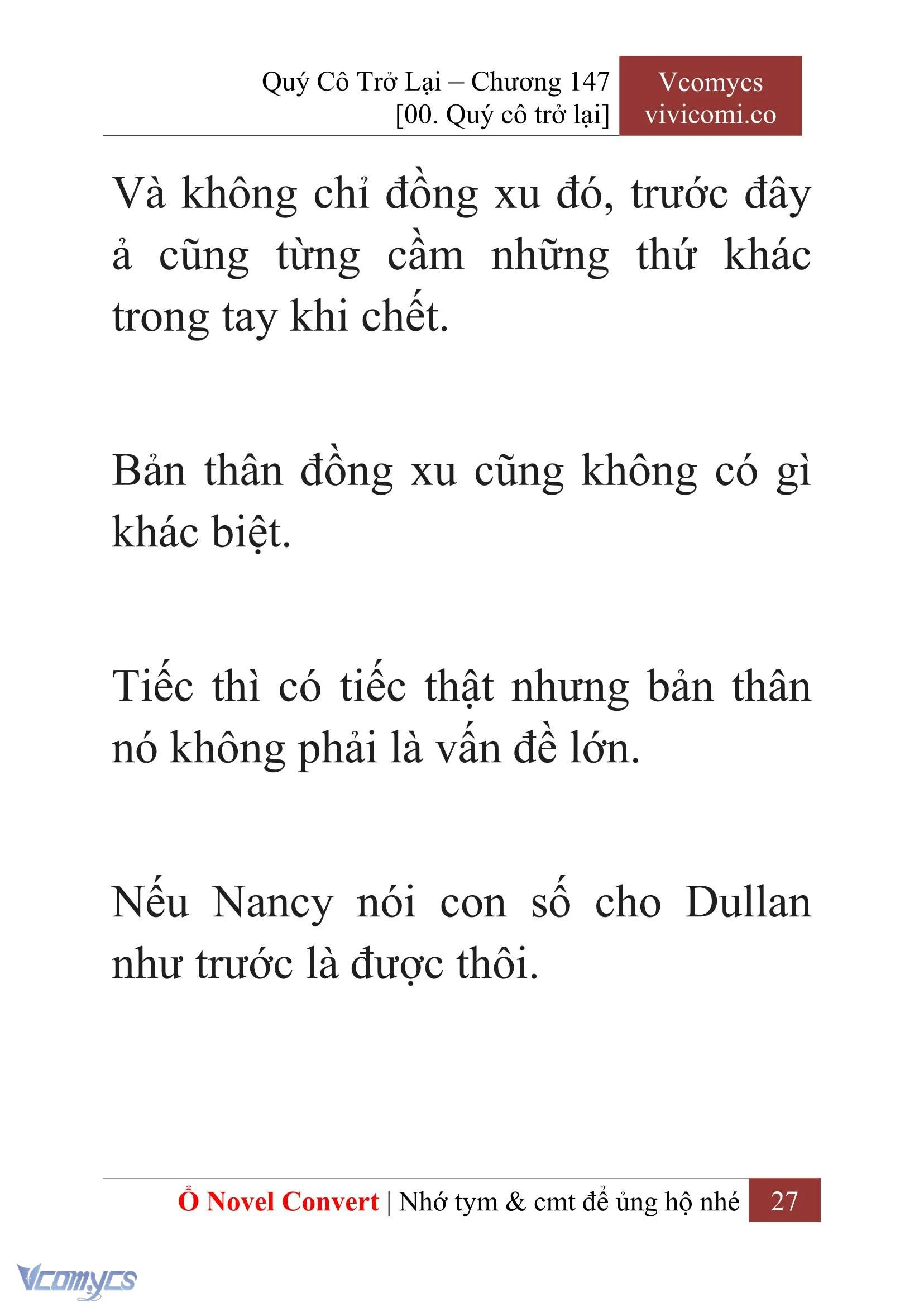 [Novel] Quý Cô Trở Lại Chapter 147 - Trang 30