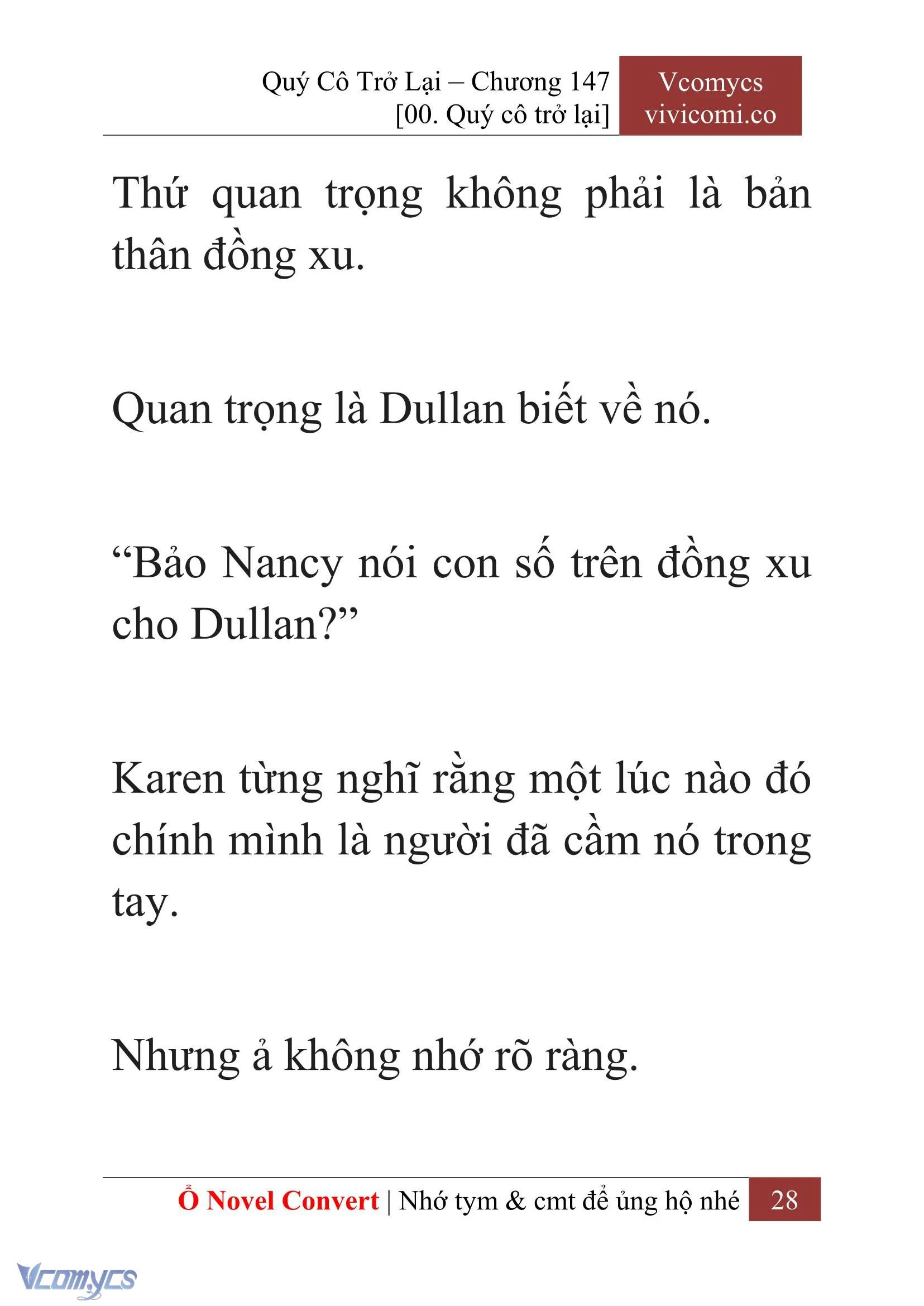 [Novel] Quý Cô Trở Lại Chapter 147 - Trang 31