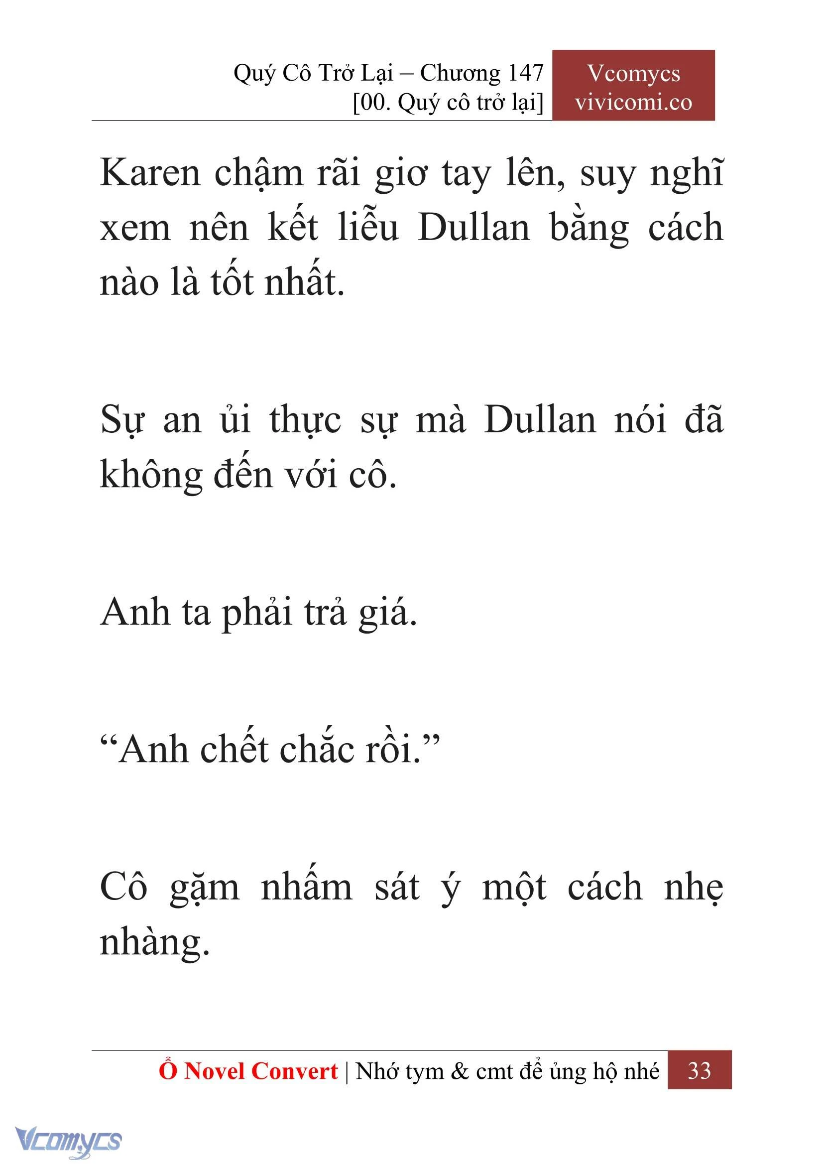 [Novel] Quý Cô Trở Lại Chapter 147 - Trang 36