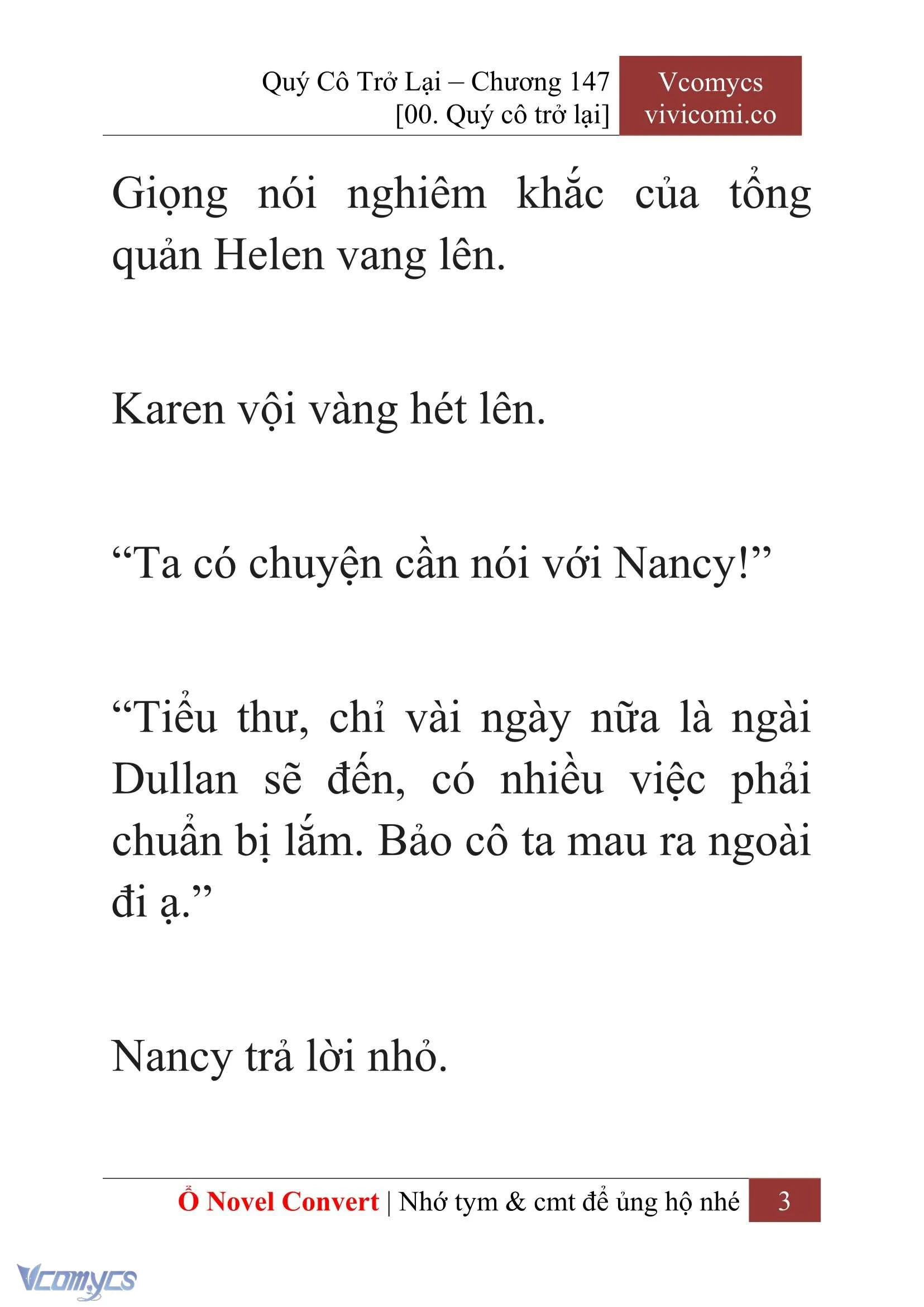 [Novel] Quý Cô Trở Lại Chapter 147 - Trang 6