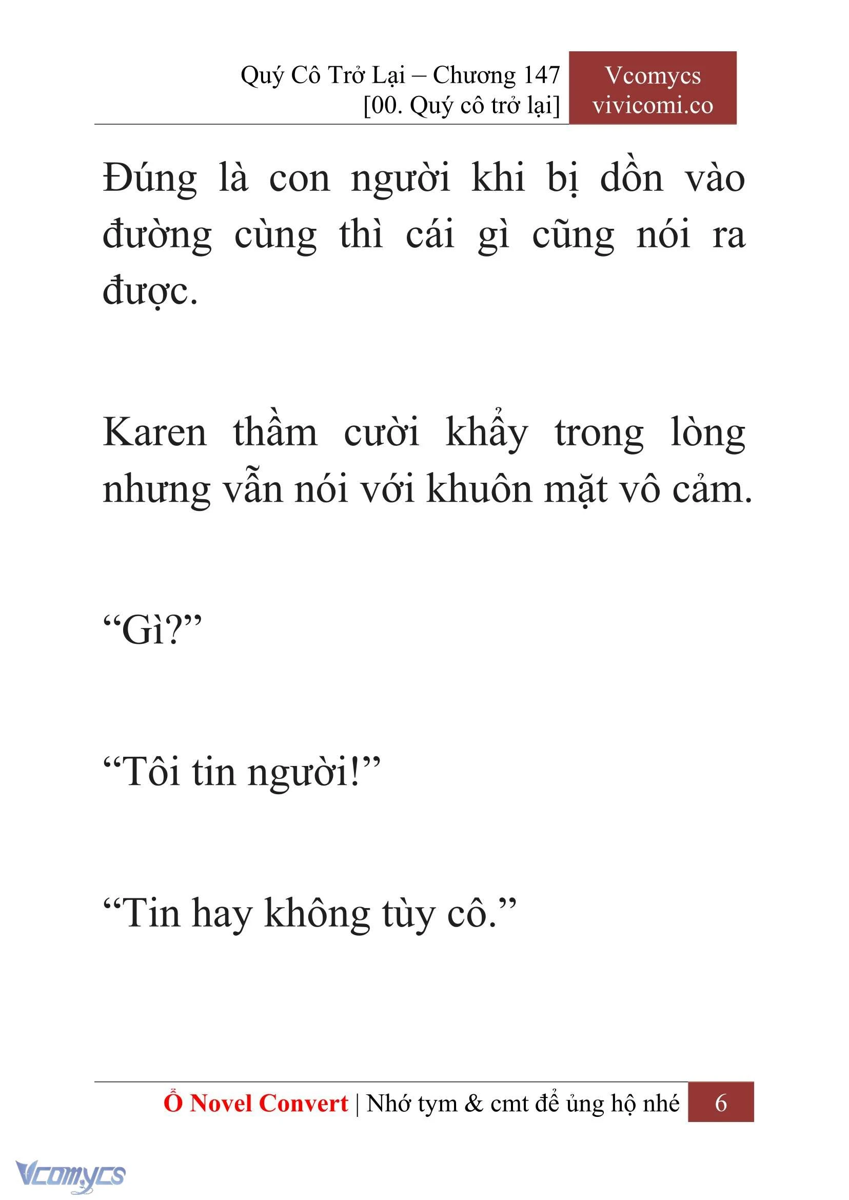 [Novel] Quý Cô Trở Lại Chapter 147 - Trang 9