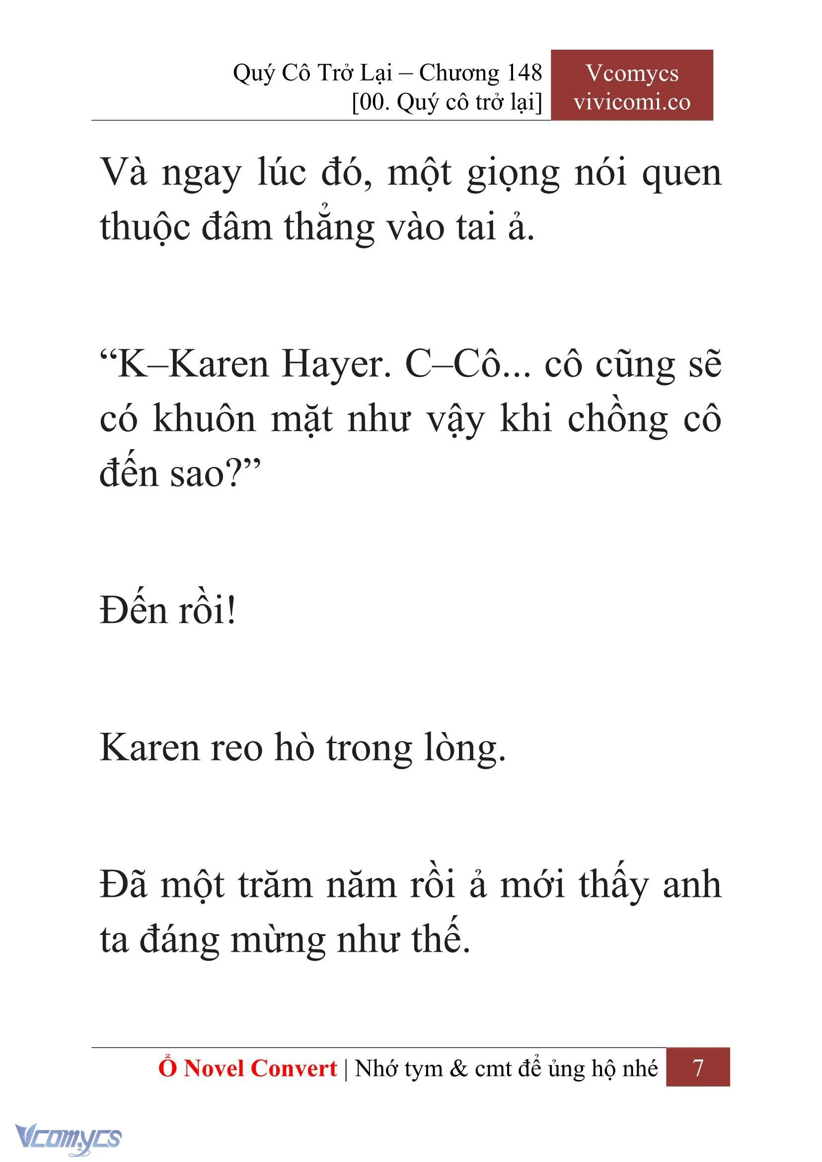 [Novel] Quý Cô Trở Lại Chapter 148 - Trang 10