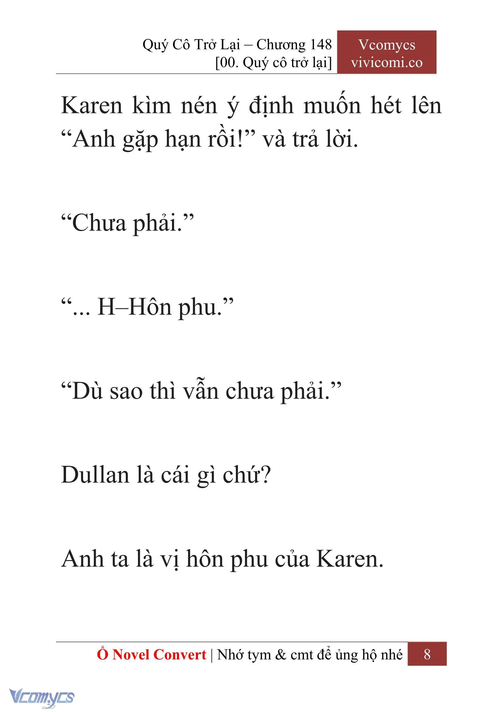 [Novel] Quý Cô Trở Lại Chapter 148 - Trang 11