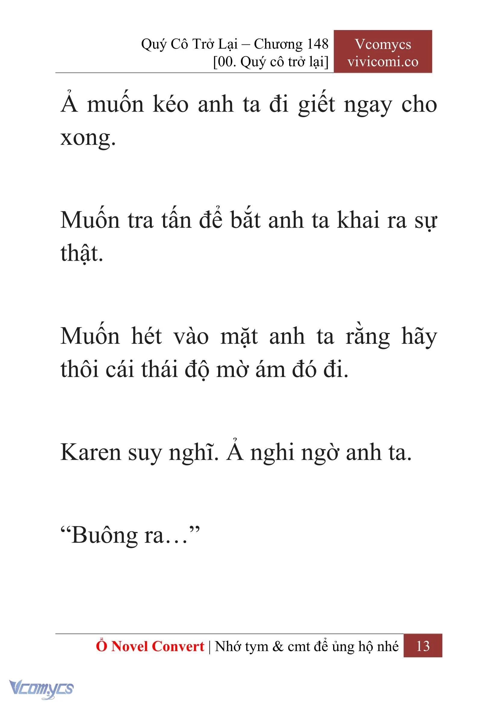 [Novel] Quý Cô Trở Lại Chapter 148 - Trang 16