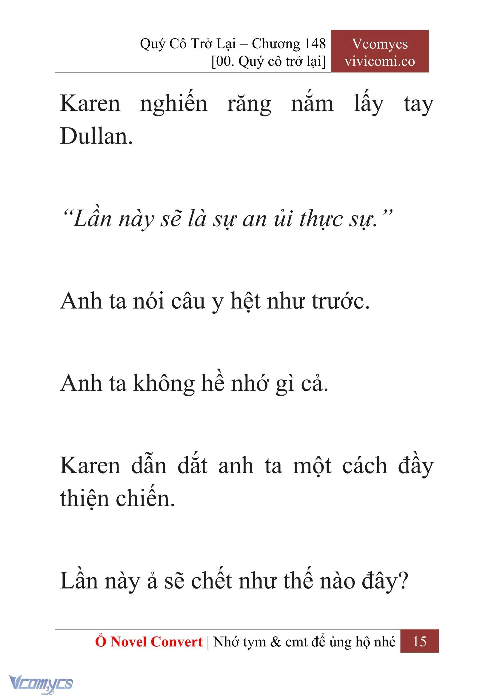 [Novel] Quý Cô Trở Lại Chapter 148 - Trang 18