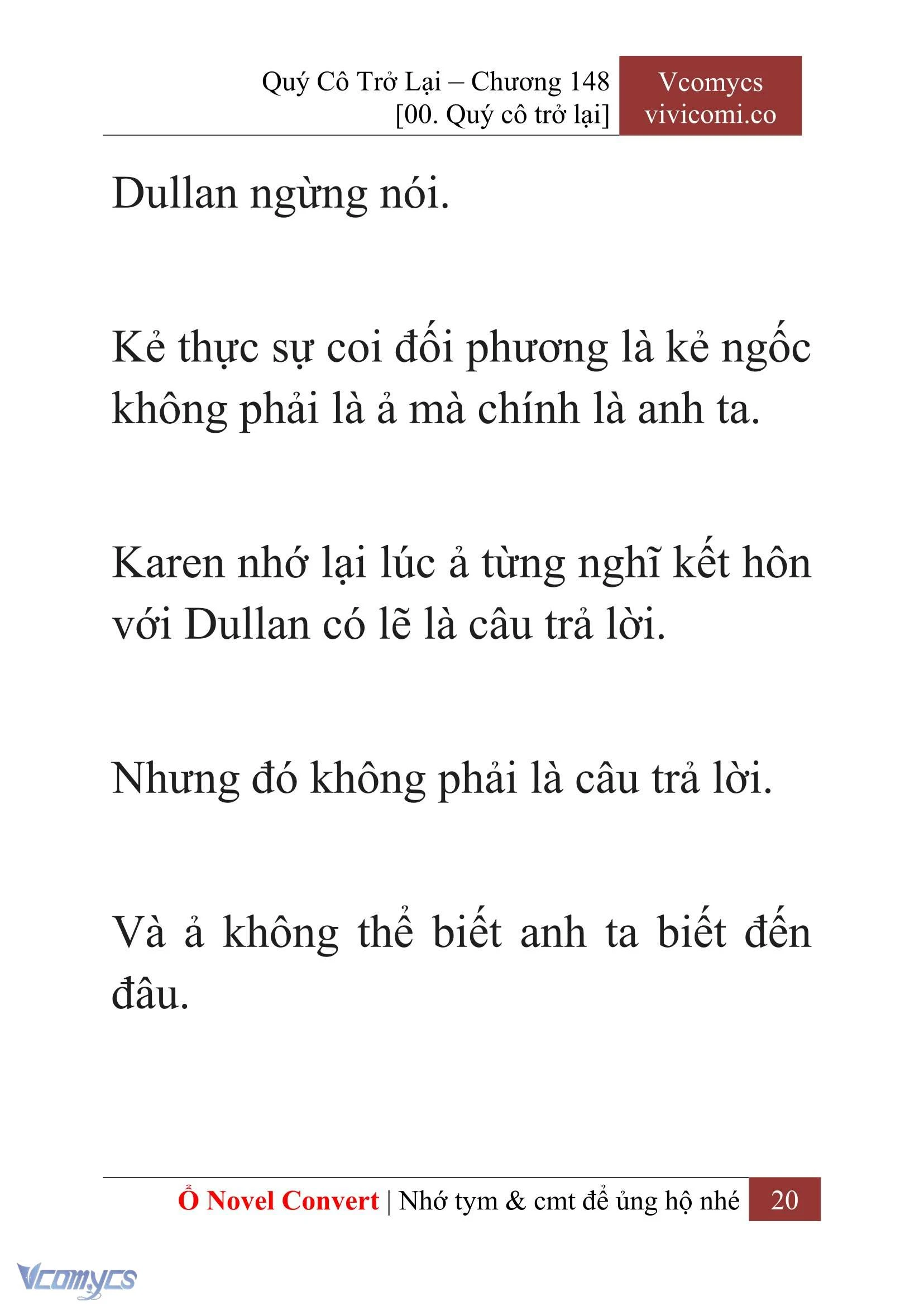 [Novel] Quý Cô Trở Lại Chapter 148 - Trang 23
