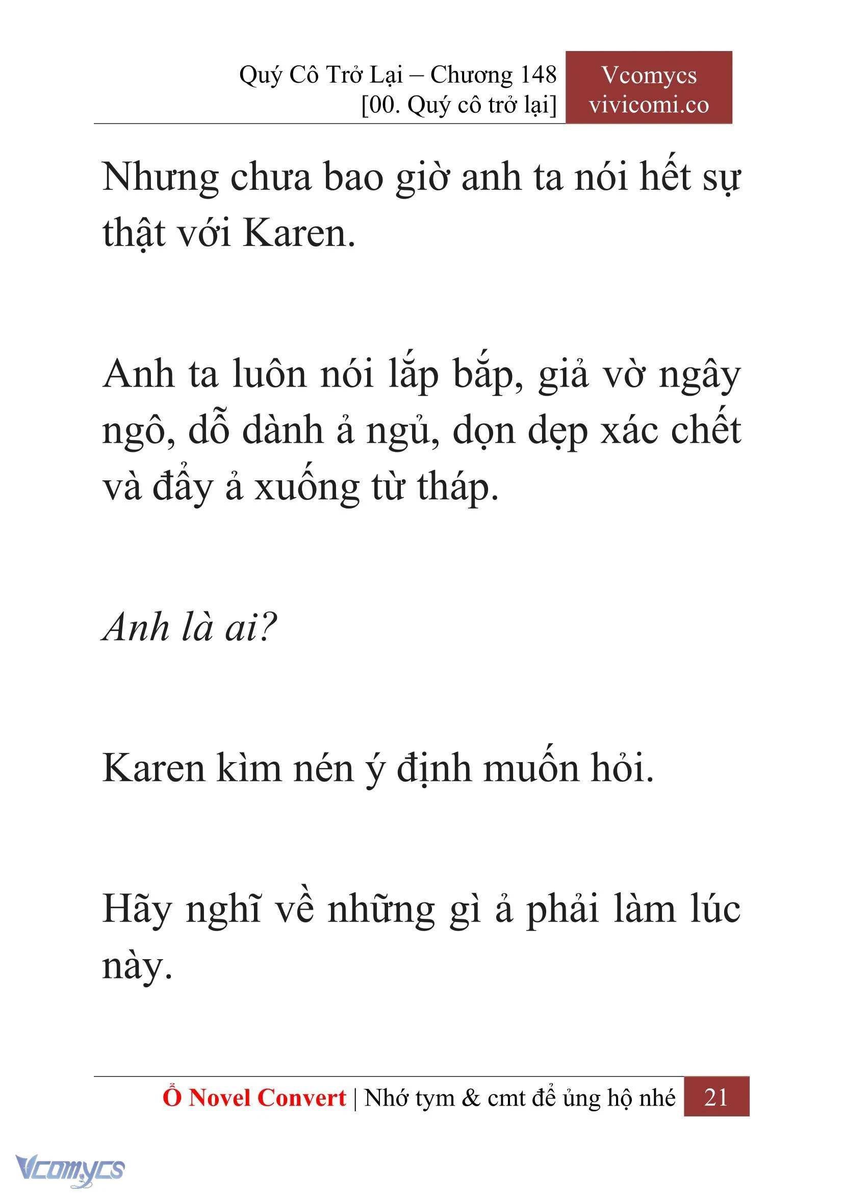 [Novel] Quý Cô Trở Lại Chapter 148 - Trang 24