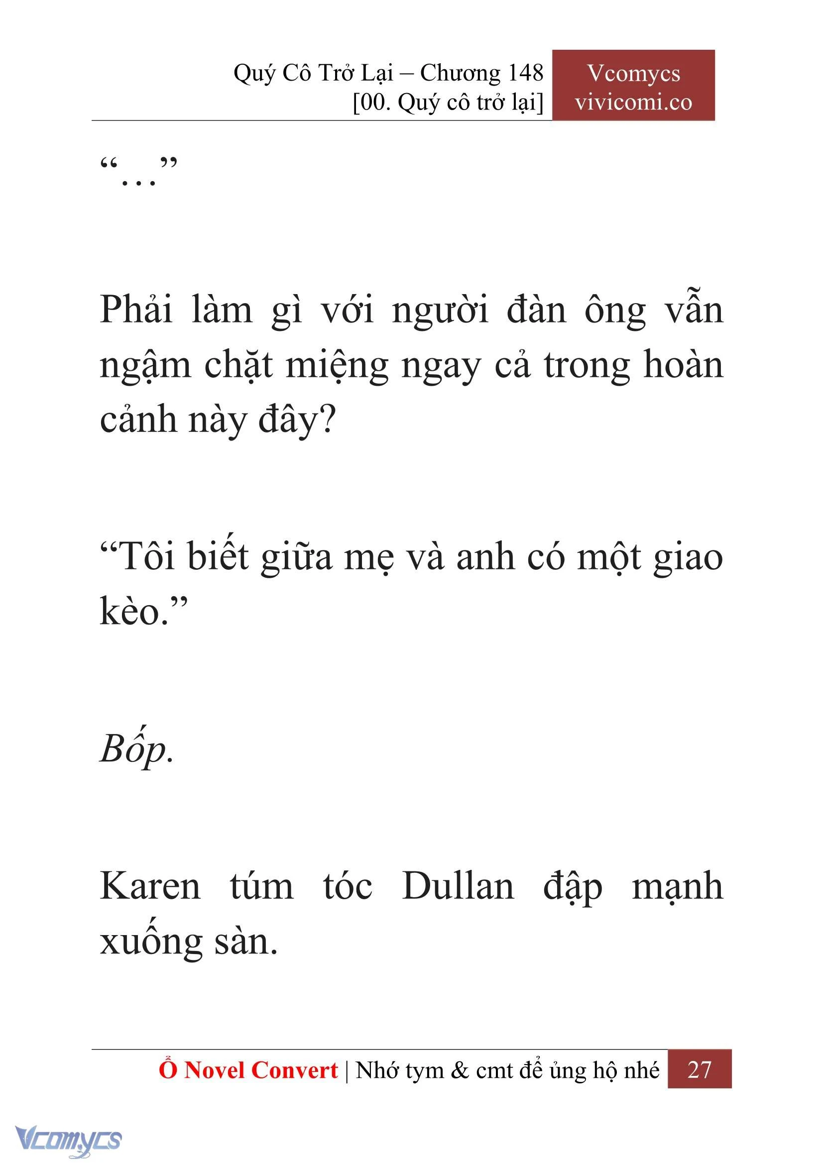 [Novel] Quý Cô Trở Lại Chapter 148 - Trang 30