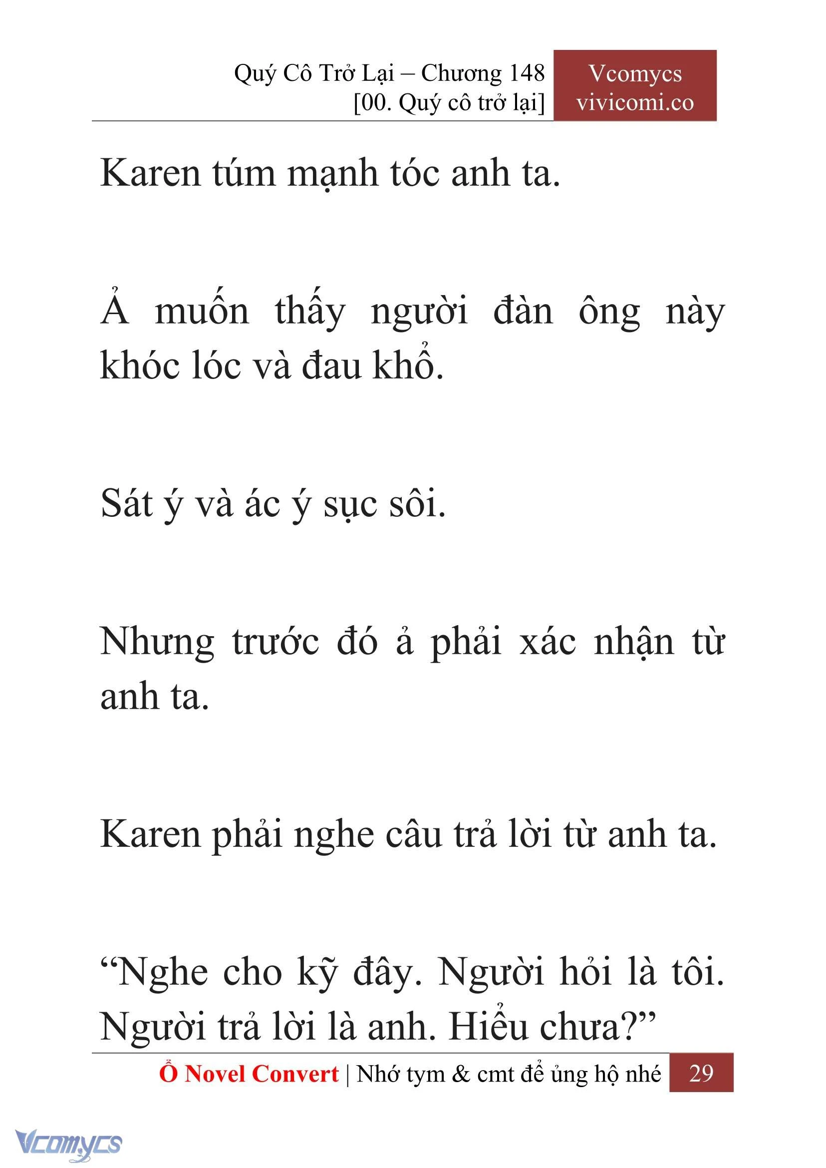 [Novel] Quý Cô Trở Lại Chapter 148 - Trang 32