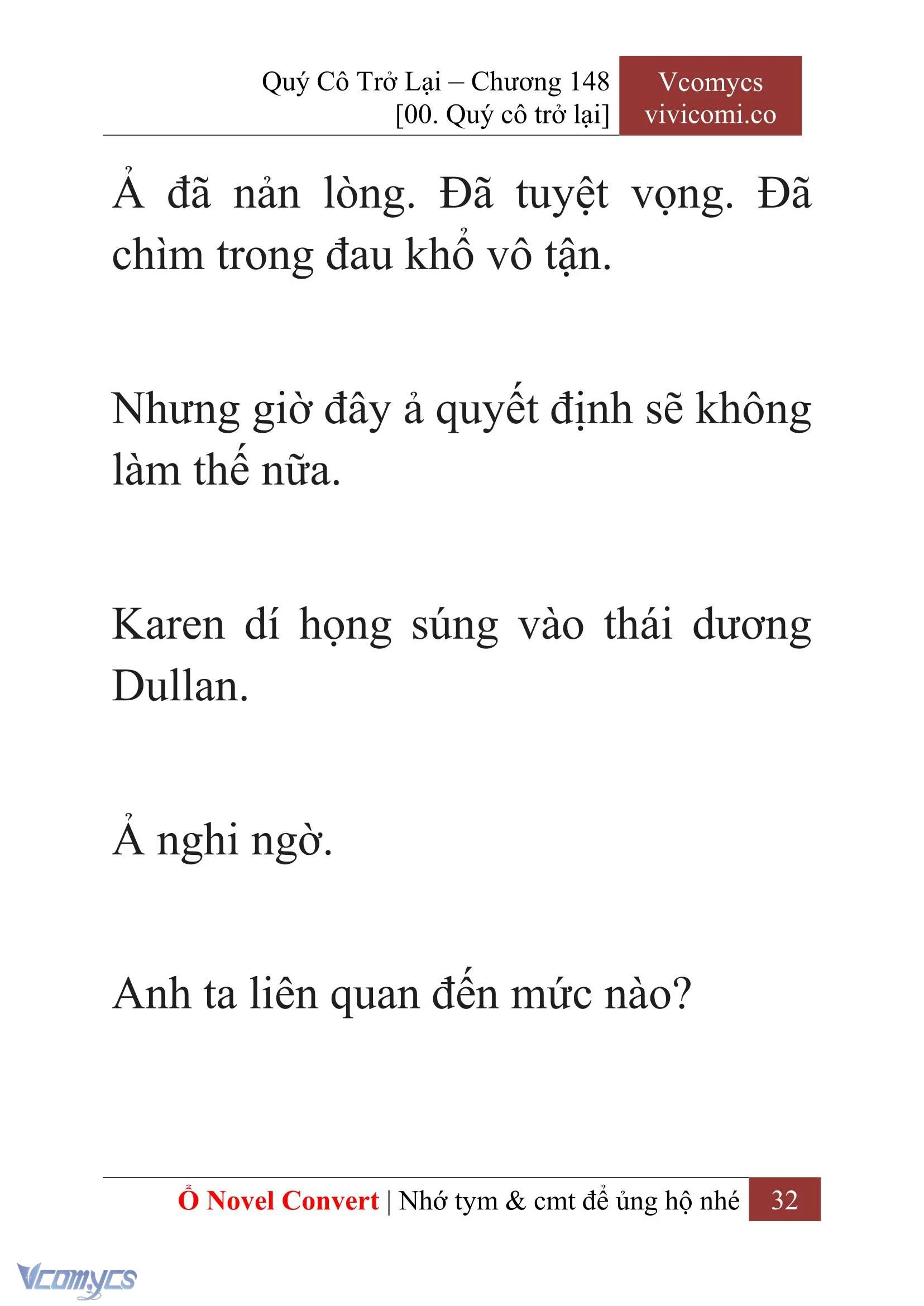 [Novel] Quý Cô Trở Lại Chapter 148 - Trang 35