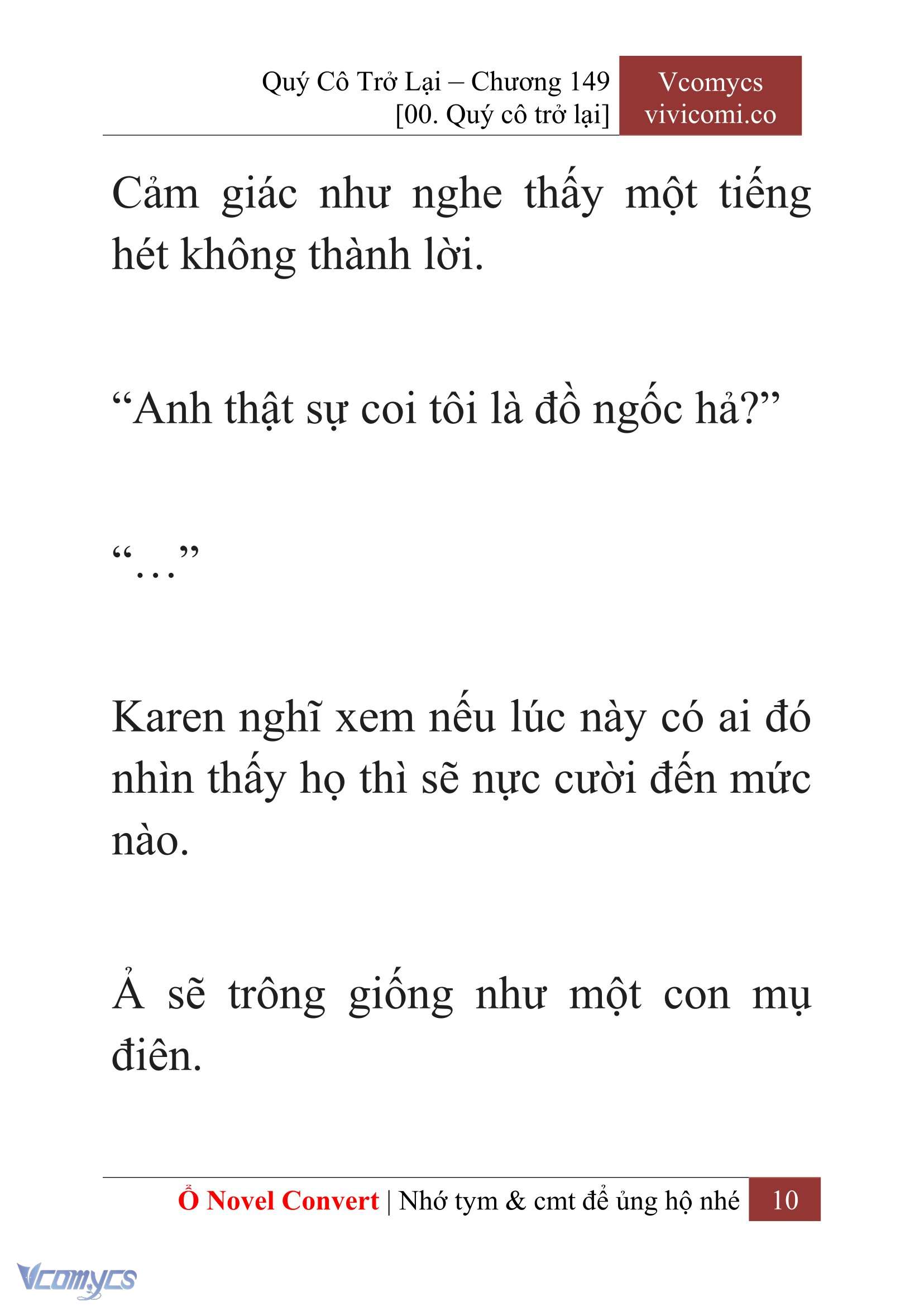 [Novel] Quý Cô Trở Lại Chapter 149 - Trang 13