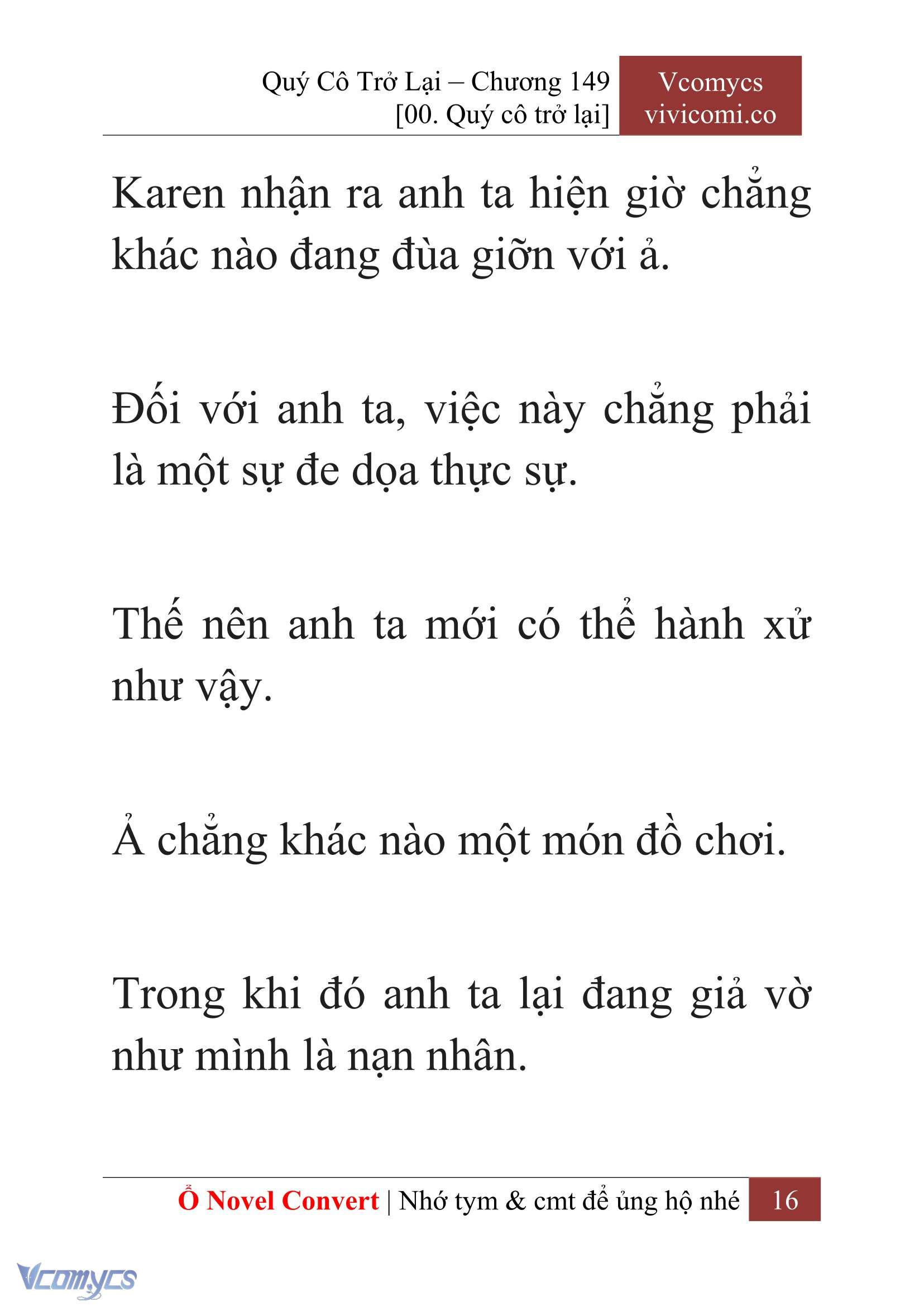 [Novel] Quý Cô Trở Lại Chapter 149 - Trang 19