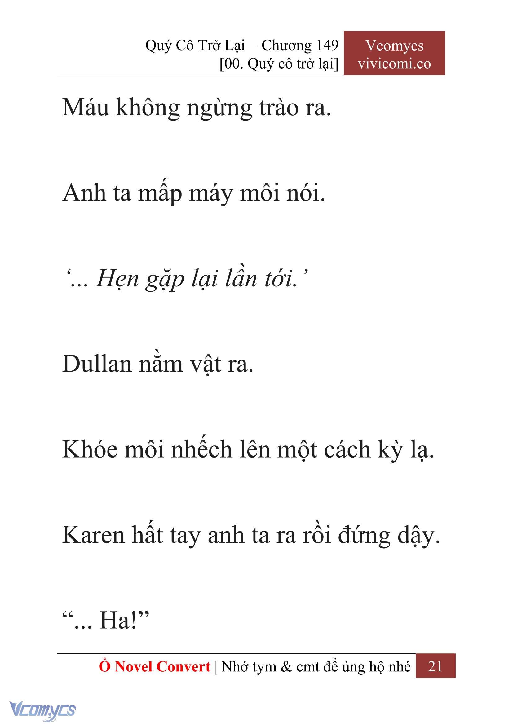 [Novel] Quý Cô Trở Lại Chapter 149 - Trang 24