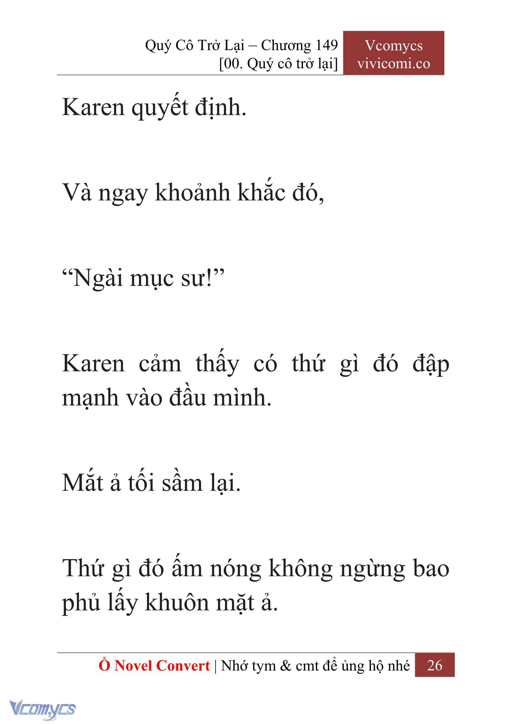 [Novel] Quý Cô Trở Lại Chapter 149 - Trang 29