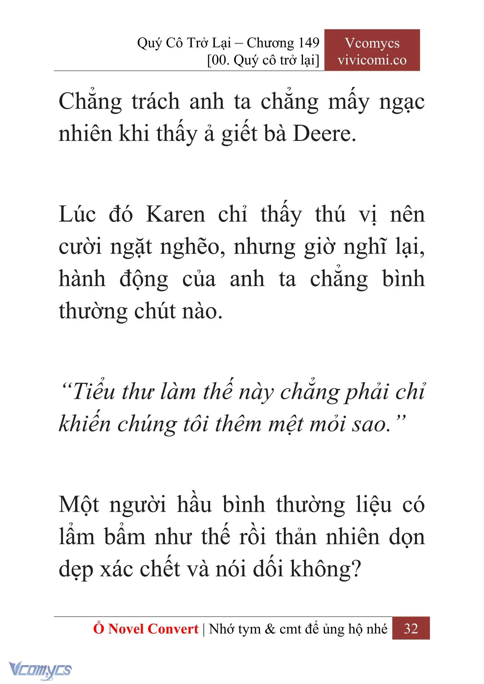 [Novel] Quý Cô Trở Lại Chapter 149 - Trang 35