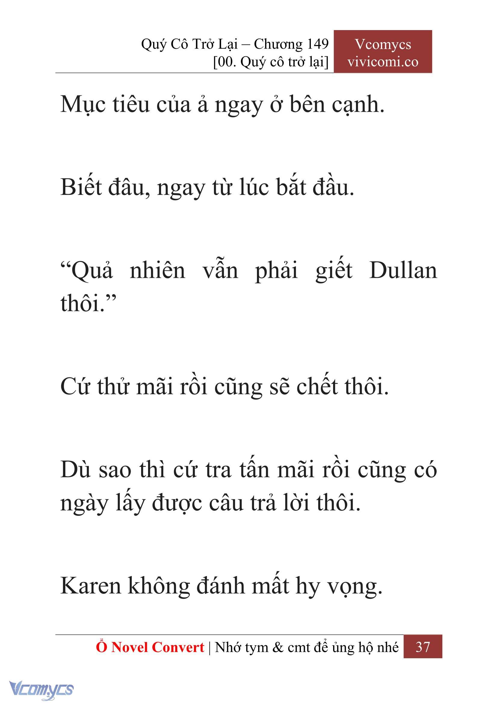 [Novel] Quý Cô Trở Lại Chapter 149 - Trang 40