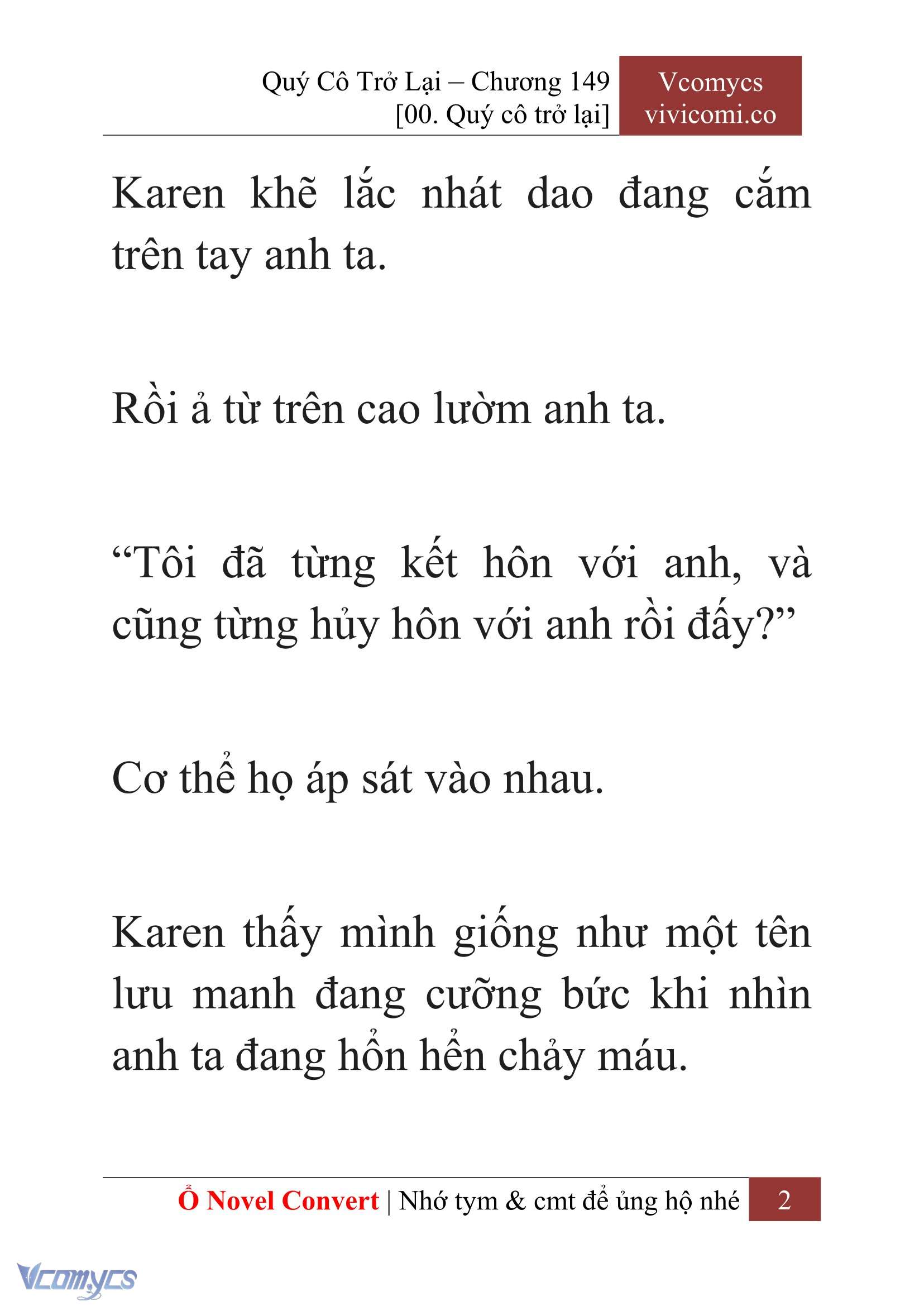 [Novel] Quý Cô Trở Lại Chapter 149 - Trang 5