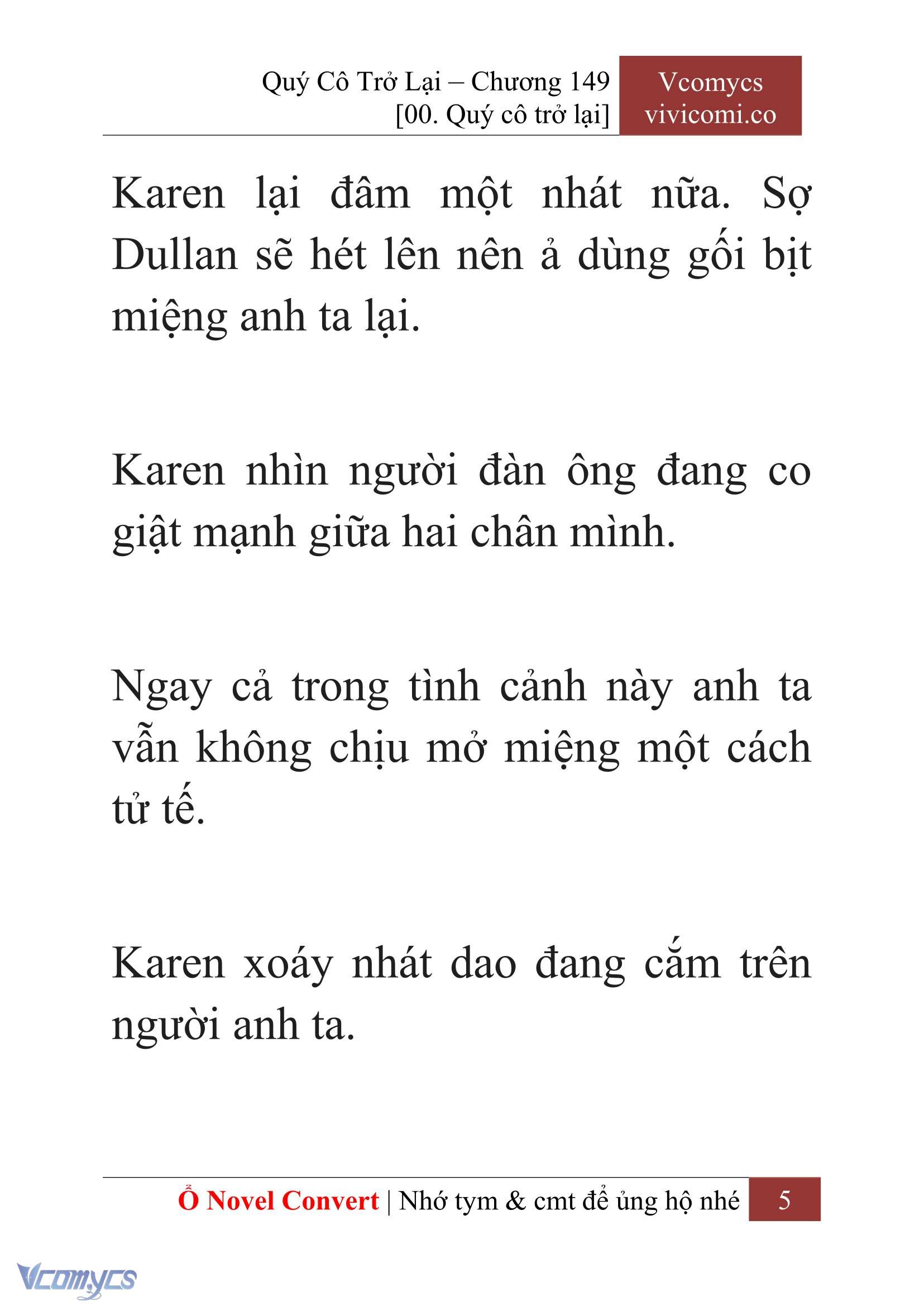 [Novel] Quý Cô Trở Lại Chapter 149 - Trang 8