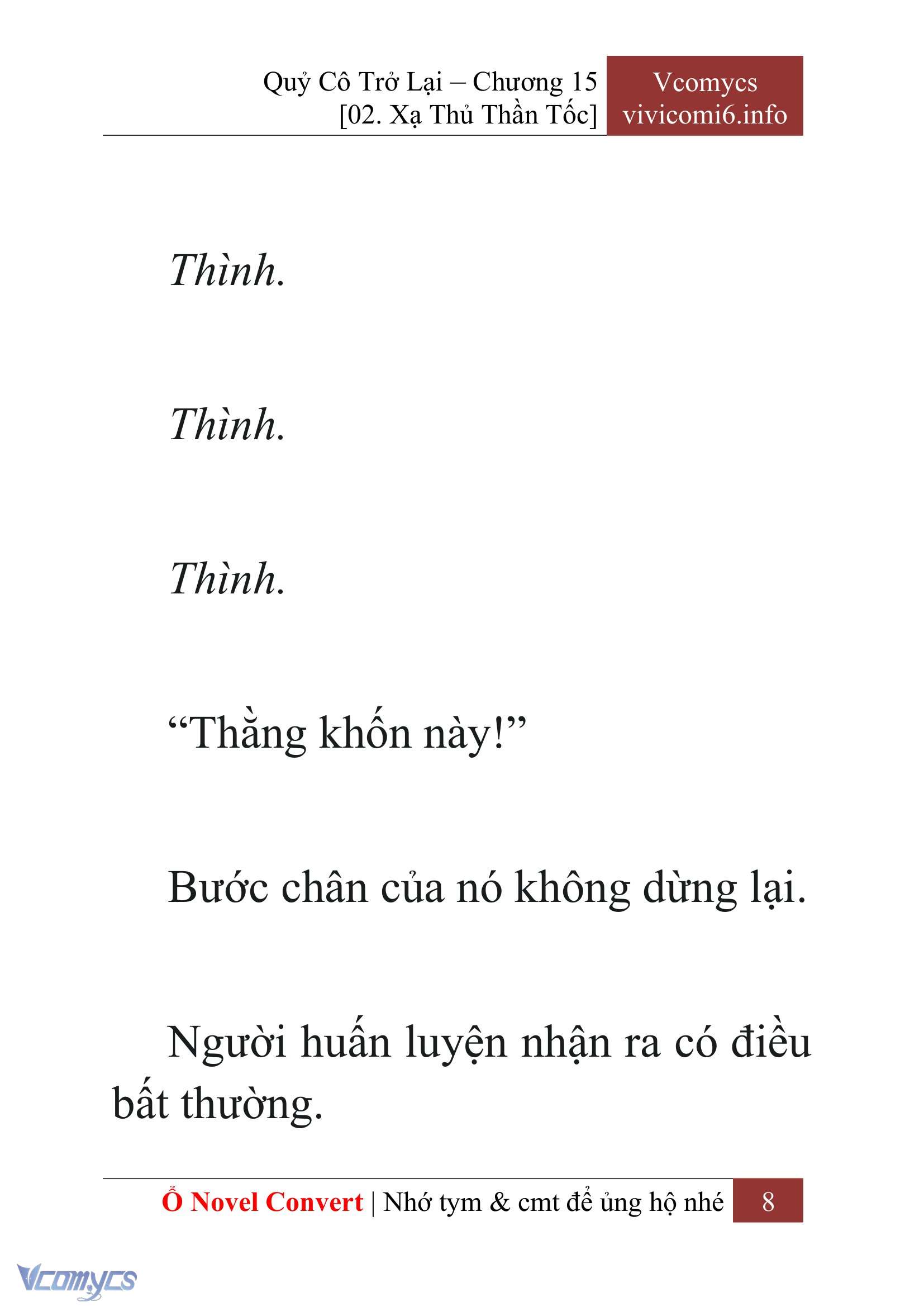 [Novel] Quý Cô Trở Lại Chapter 15 - Trang 11