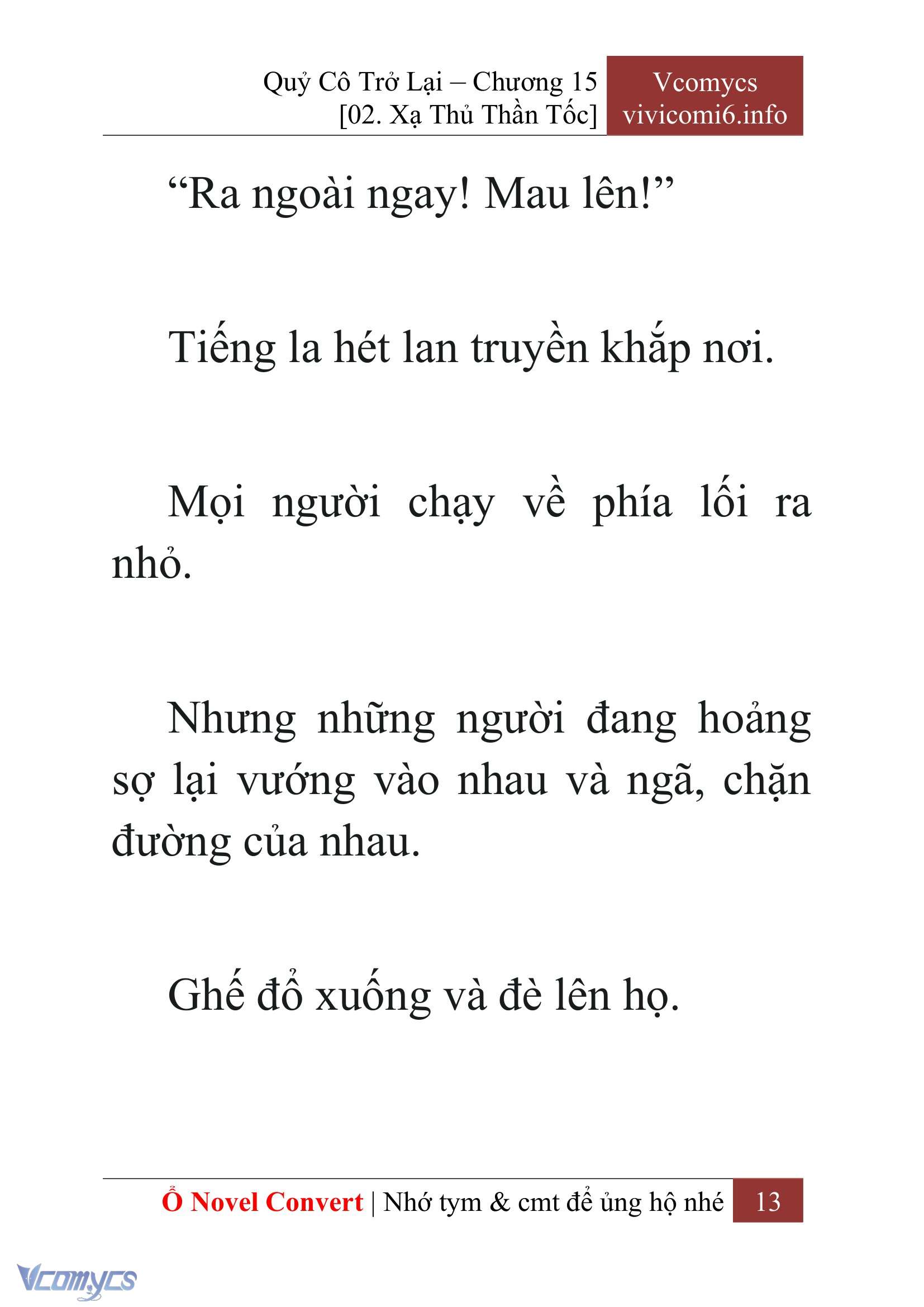 [Novel] Quý Cô Trở Lại Chapter 15 - Trang 16