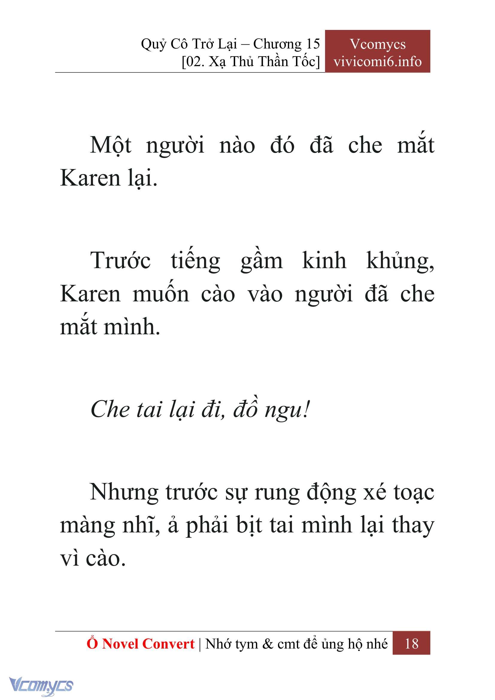 [Novel] Quý Cô Trở Lại Chapter 15 - Trang 21