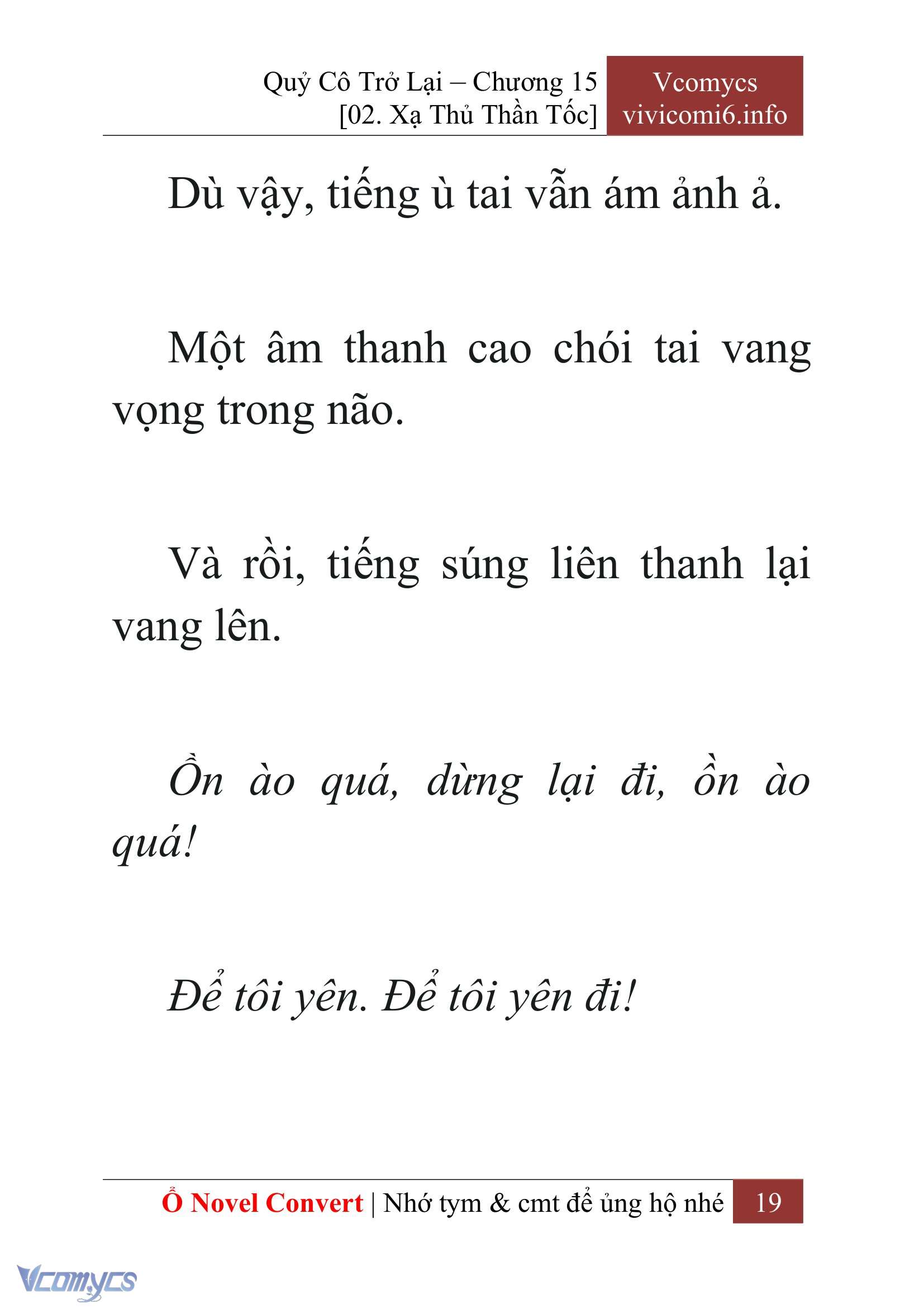 [Novel] Quý Cô Trở Lại Chapter 15 - Trang 22