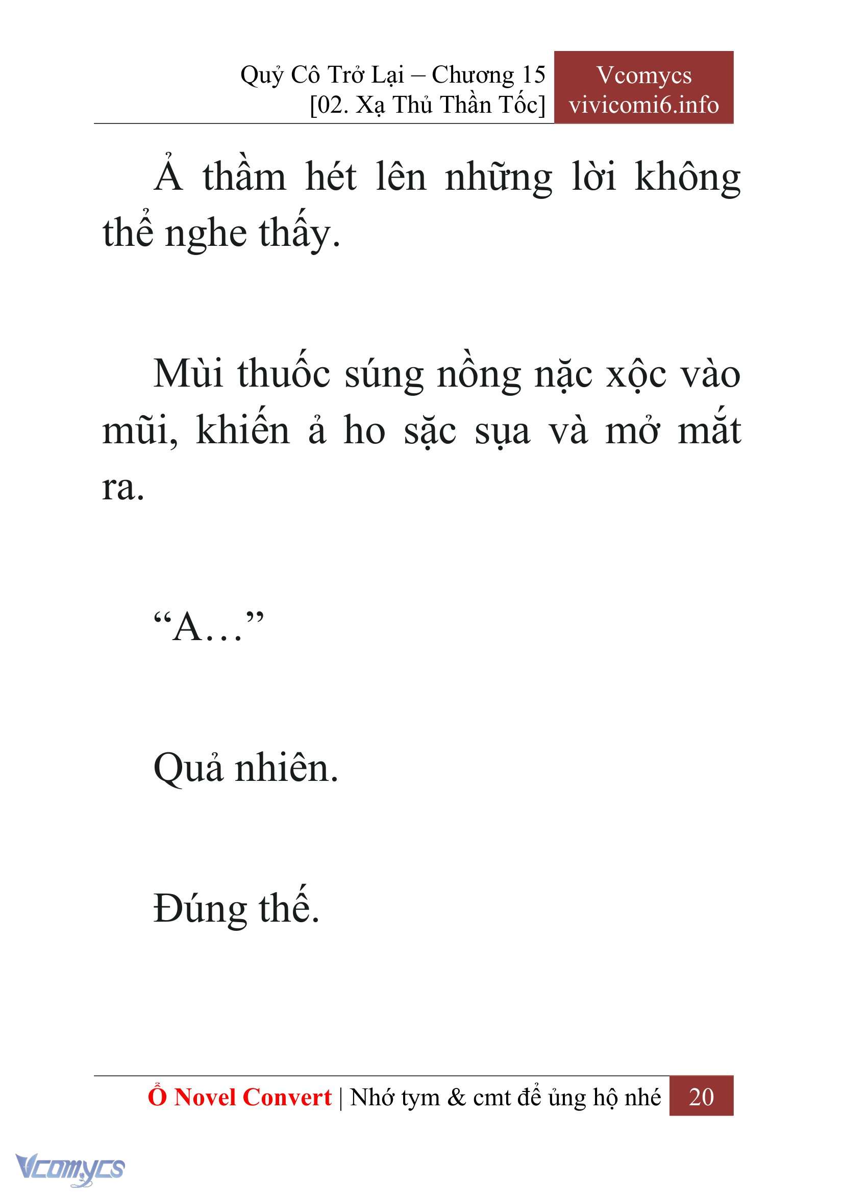 [Novel] Quý Cô Trở Lại Chapter 15 - Trang 23