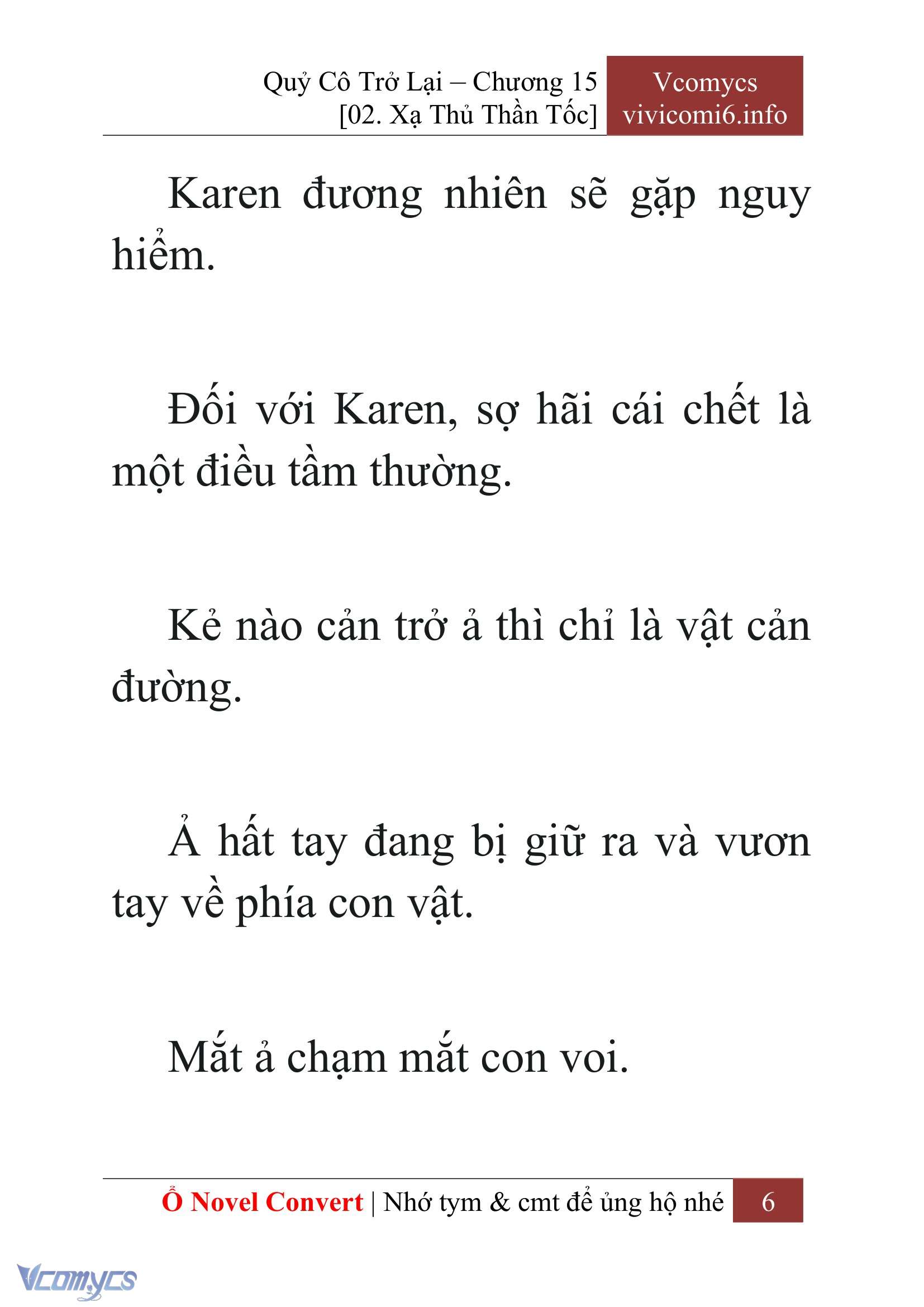 [Novel] Quý Cô Trở Lại Chapter 15 - Trang 9