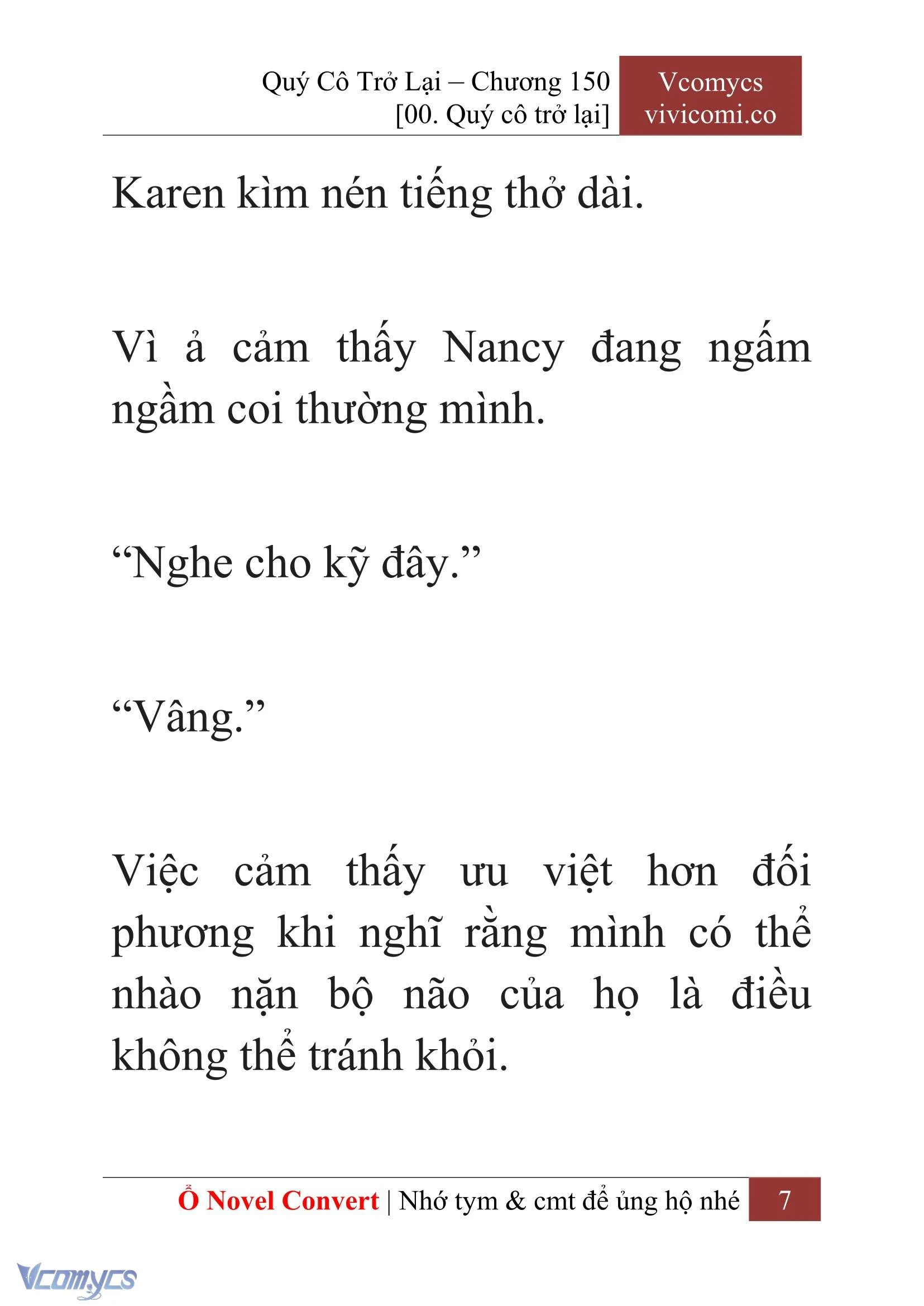 [Novel] Quý Cô Trở Lại Chapter 150 - Trang 10