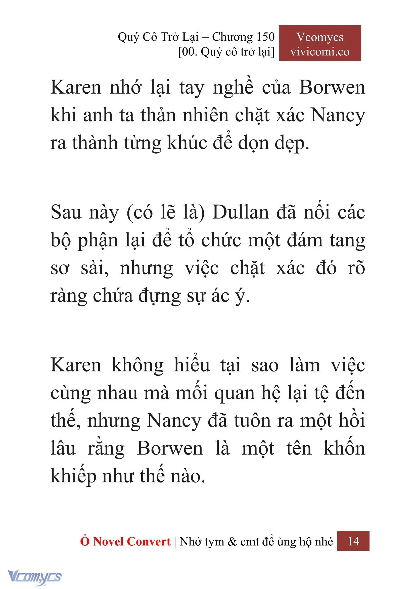 [Novel] Quý Cô Trở Lại Chapter 150 - Trang 17