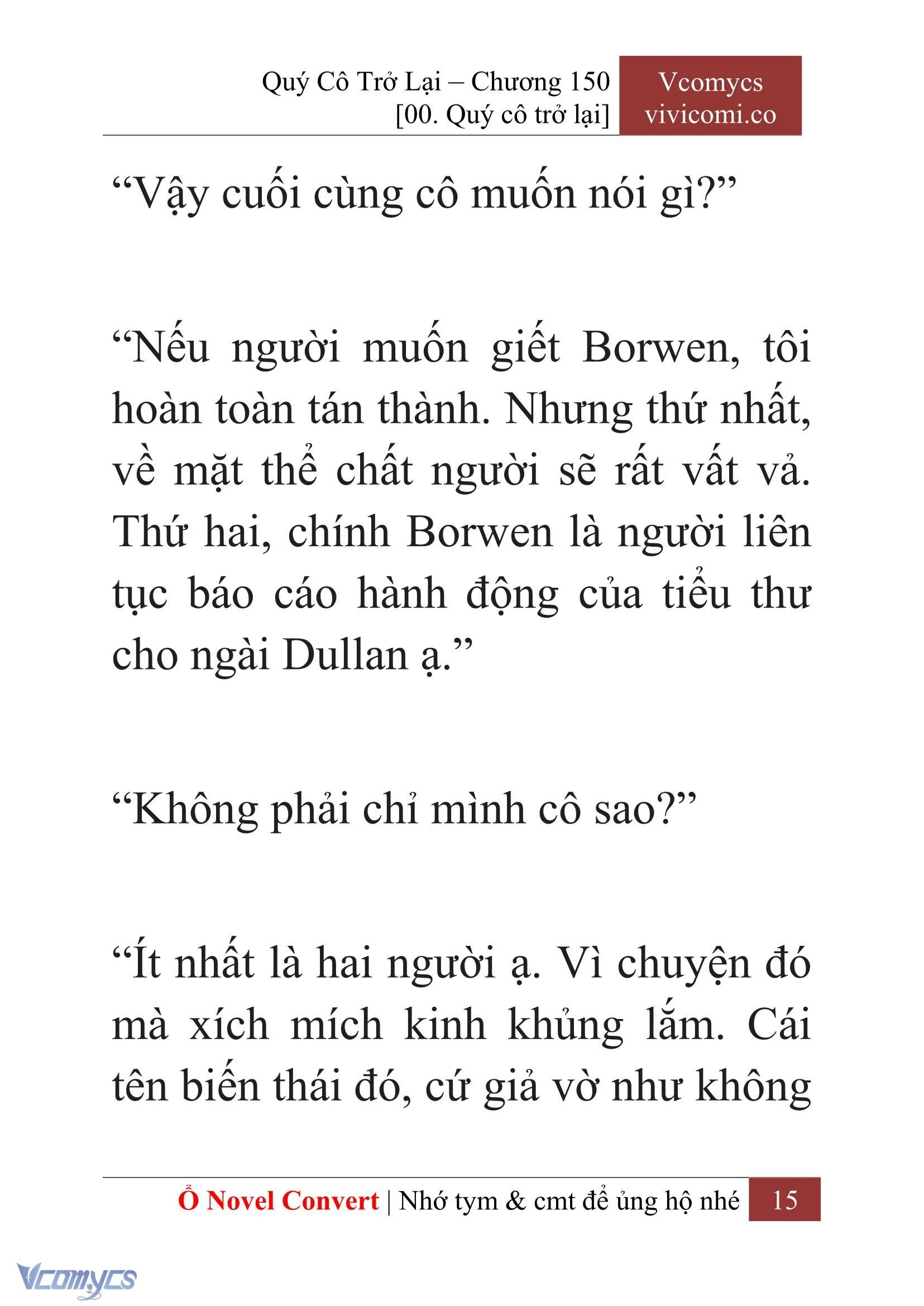 [Novel] Quý Cô Trở Lại Chapter 150 - Trang 18
