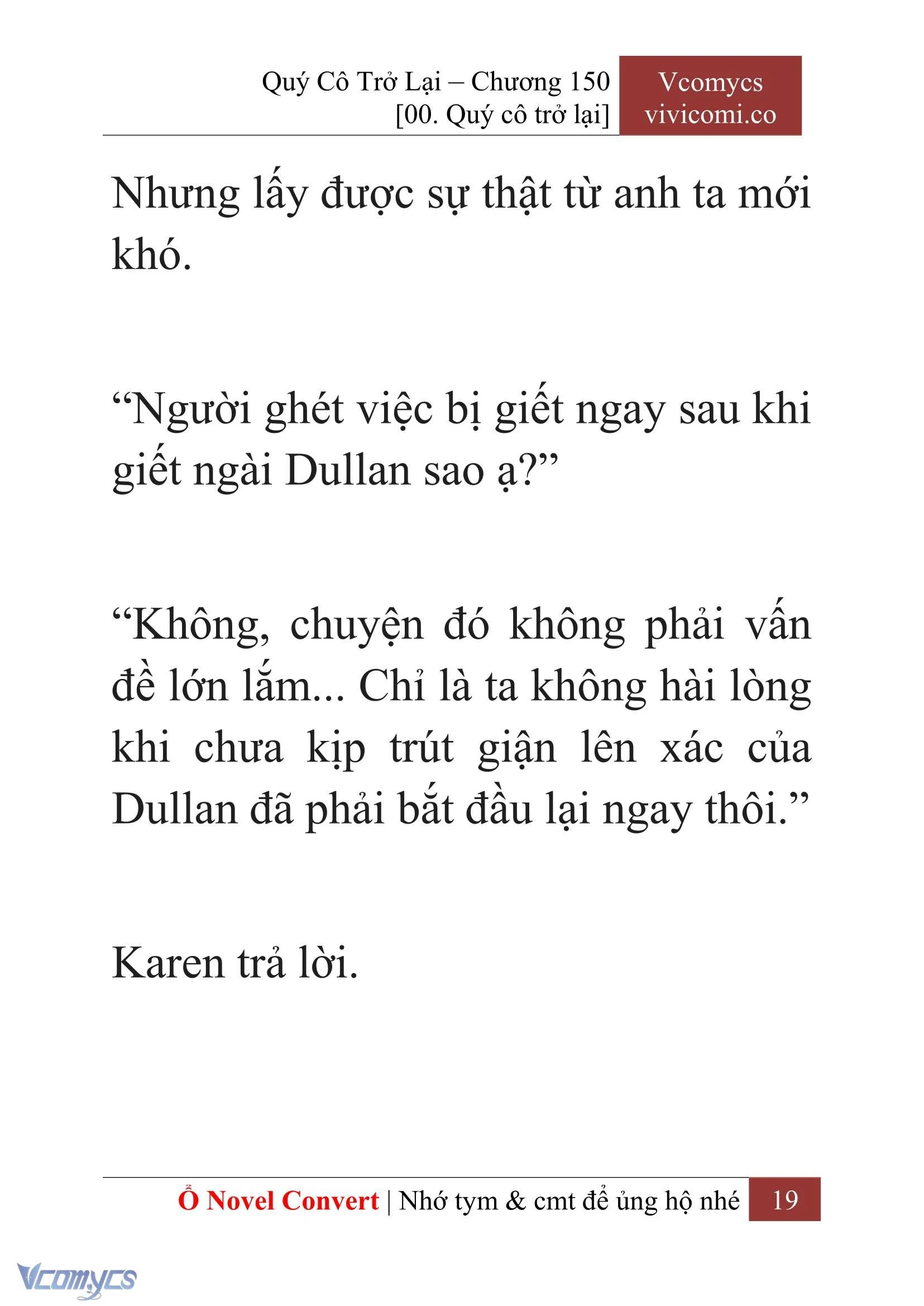 [Novel] Quý Cô Trở Lại Chapter 150 - Trang 22