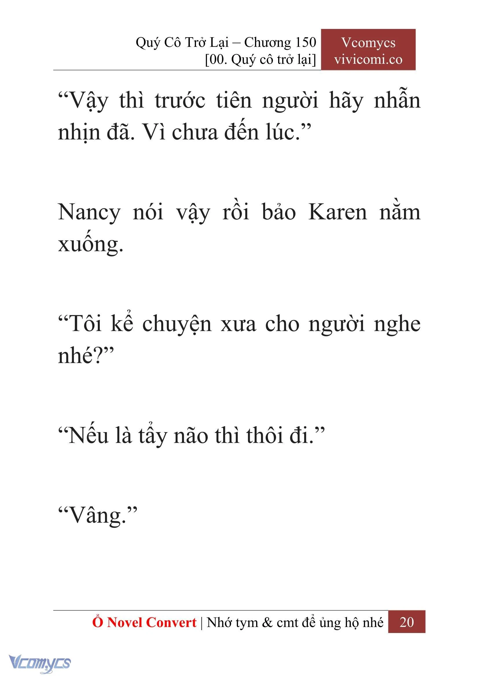 [Novel] Quý Cô Trở Lại Chapter 150 - Trang 23