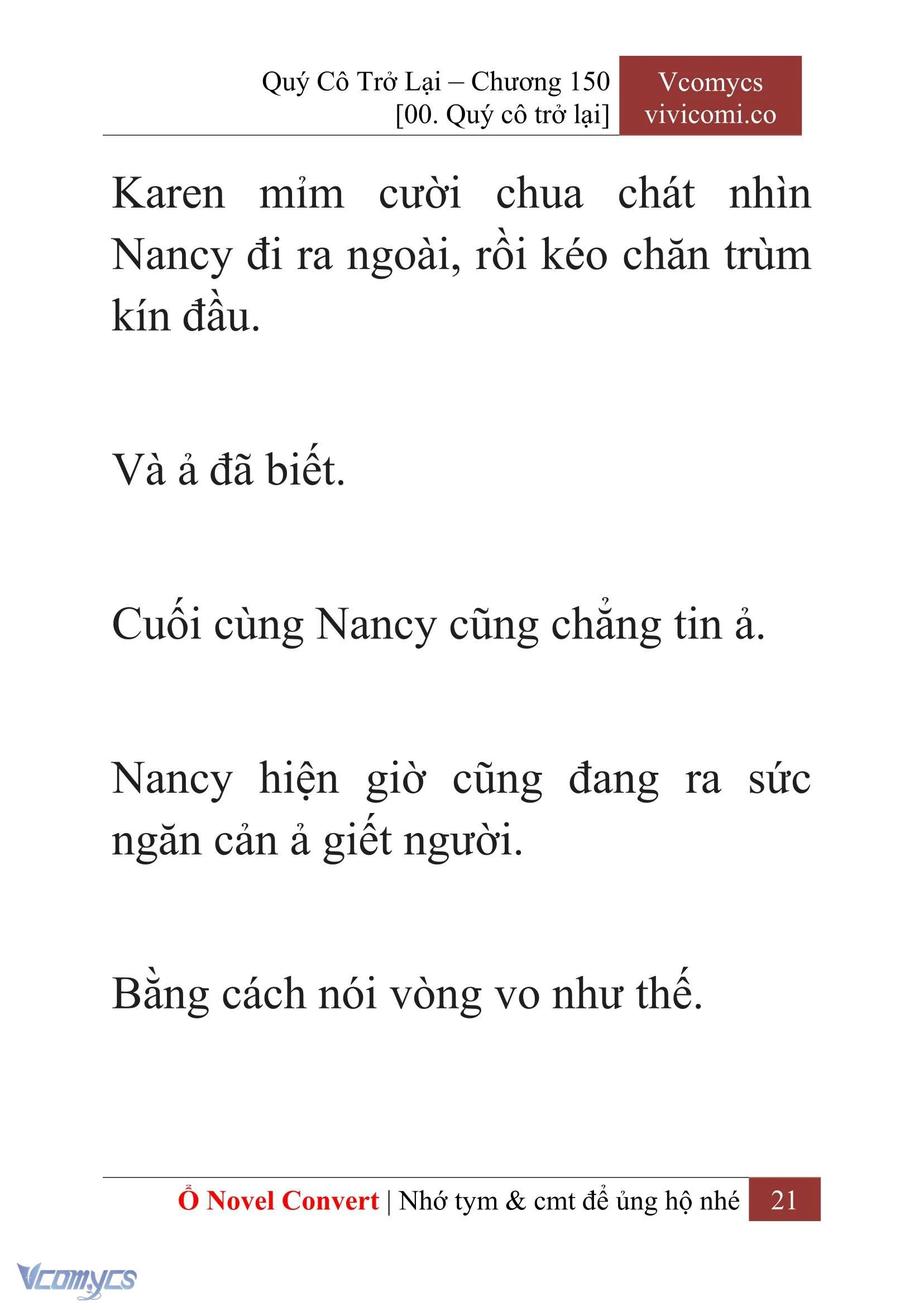 [Novel] Quý Cô Trở Lại Chapter 150 - Trang 24