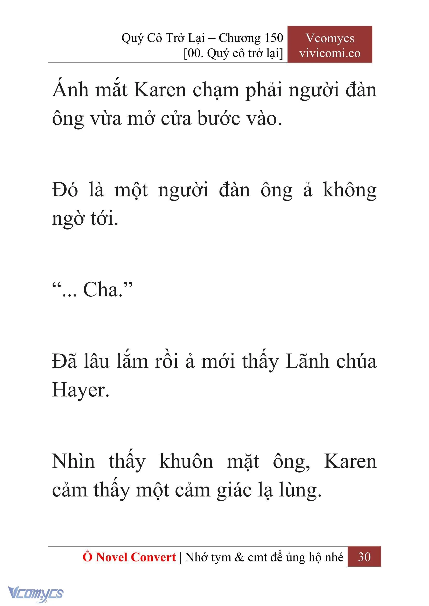 [Novel] Quý Cô Trở Lại Chapter 150 - Trang 33
