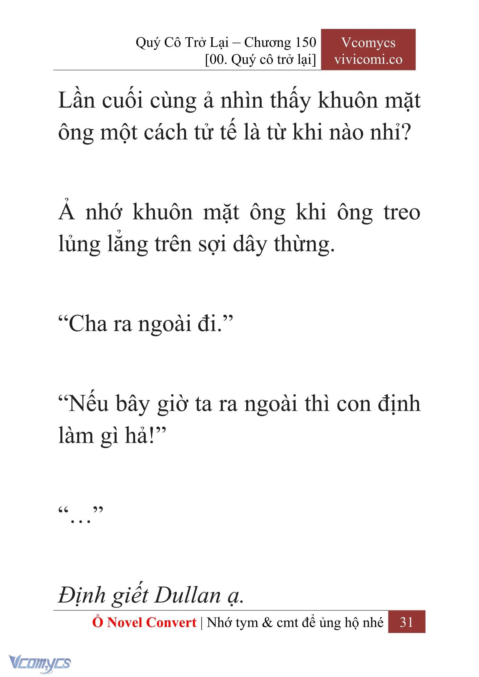 [Novel] Quý Cô Trở Lại Chapter 150 - Trang 34