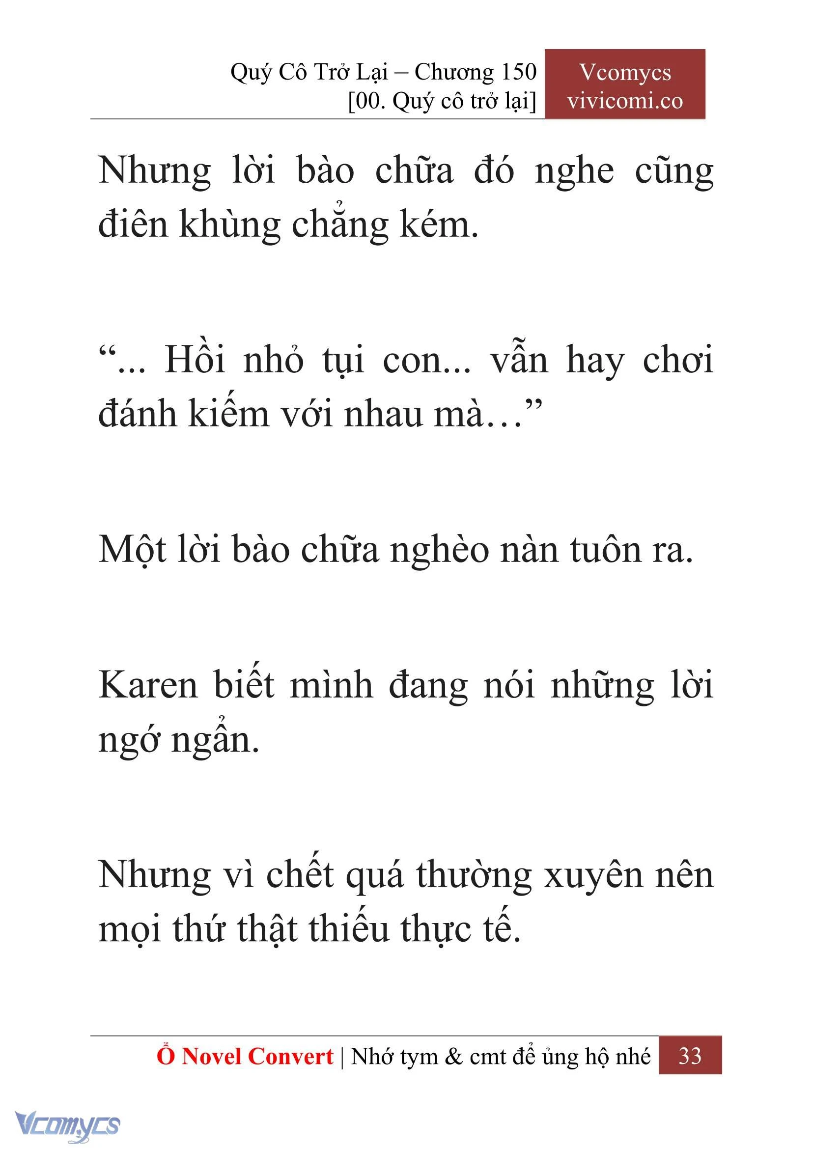 [Novel] Quý Cô Trở Lại Chapter 150 - Trang 36