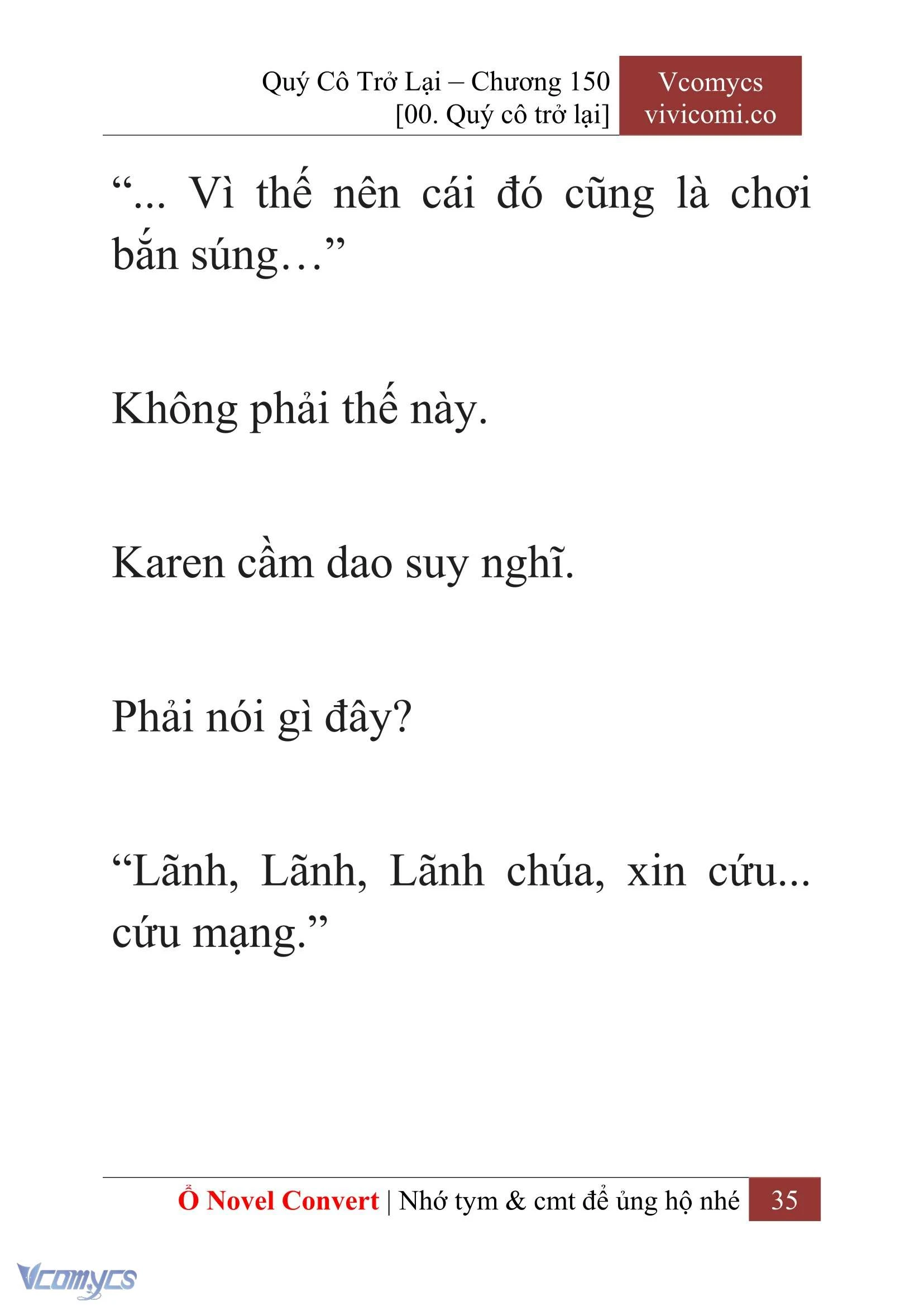 [Novel] Quý Cô Trở Lại Chapter 150 - Trang 38