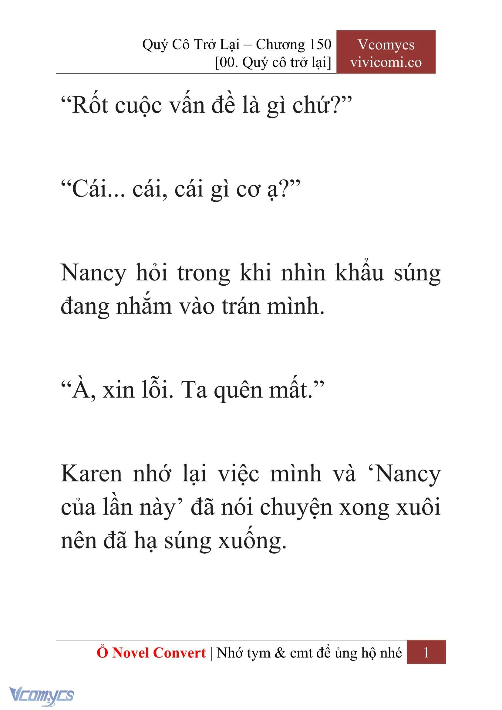 [Novel] Quý Cô Trở Lại Chapter 150 - Trang 4