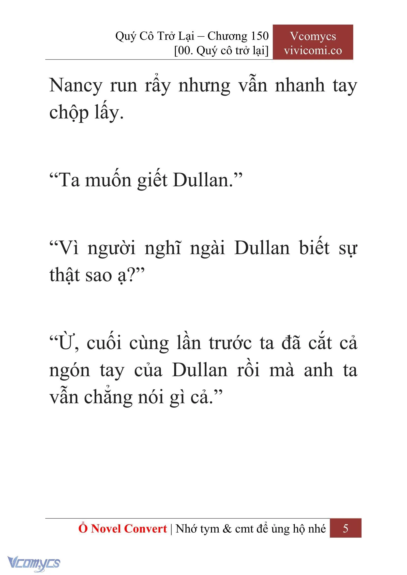 [Novel] Quý Cô Trở Lại Chapter 150 - Trang 8