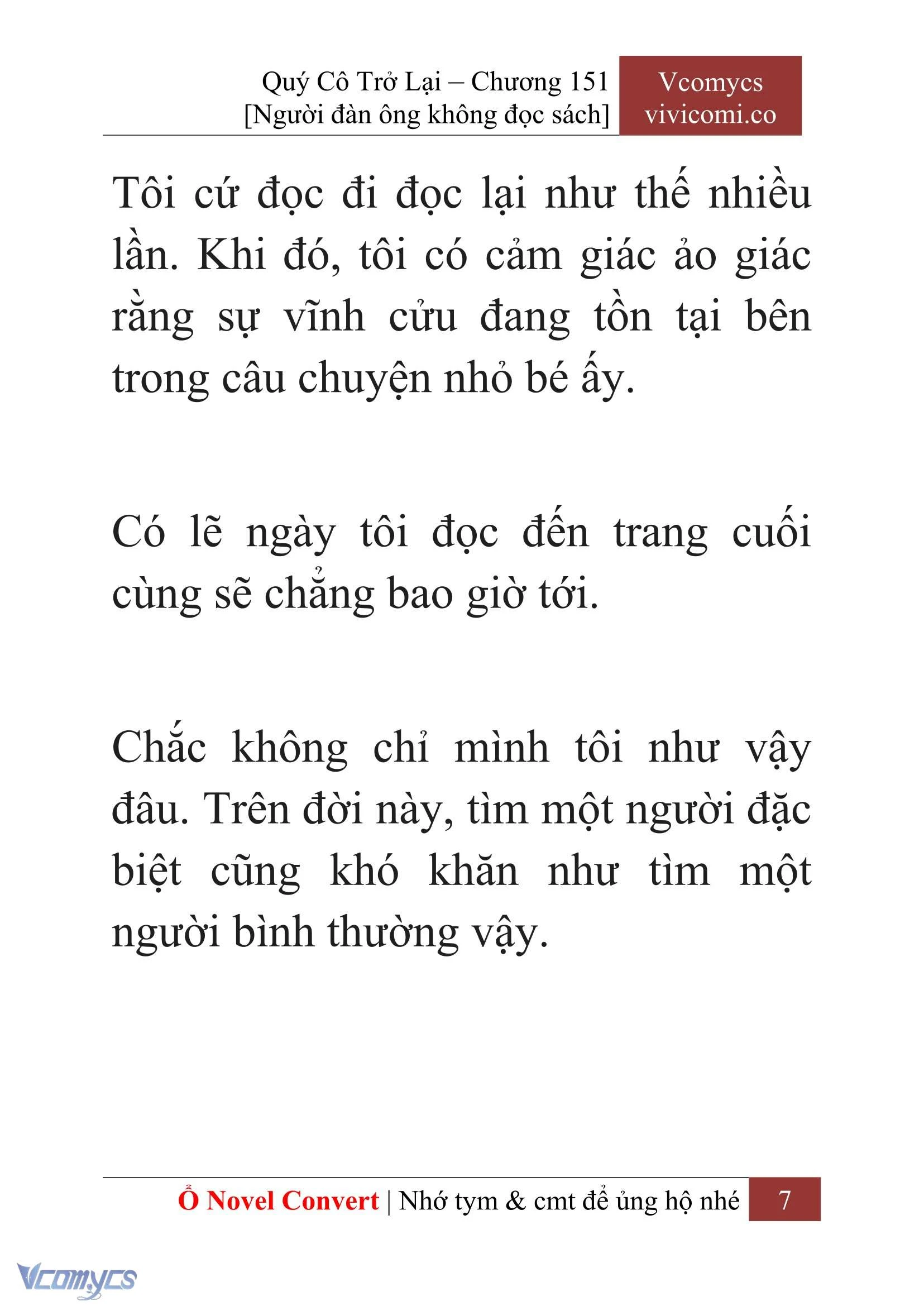[Novel] Quý Cô Trở Lại Chapter 151 - Trang 10