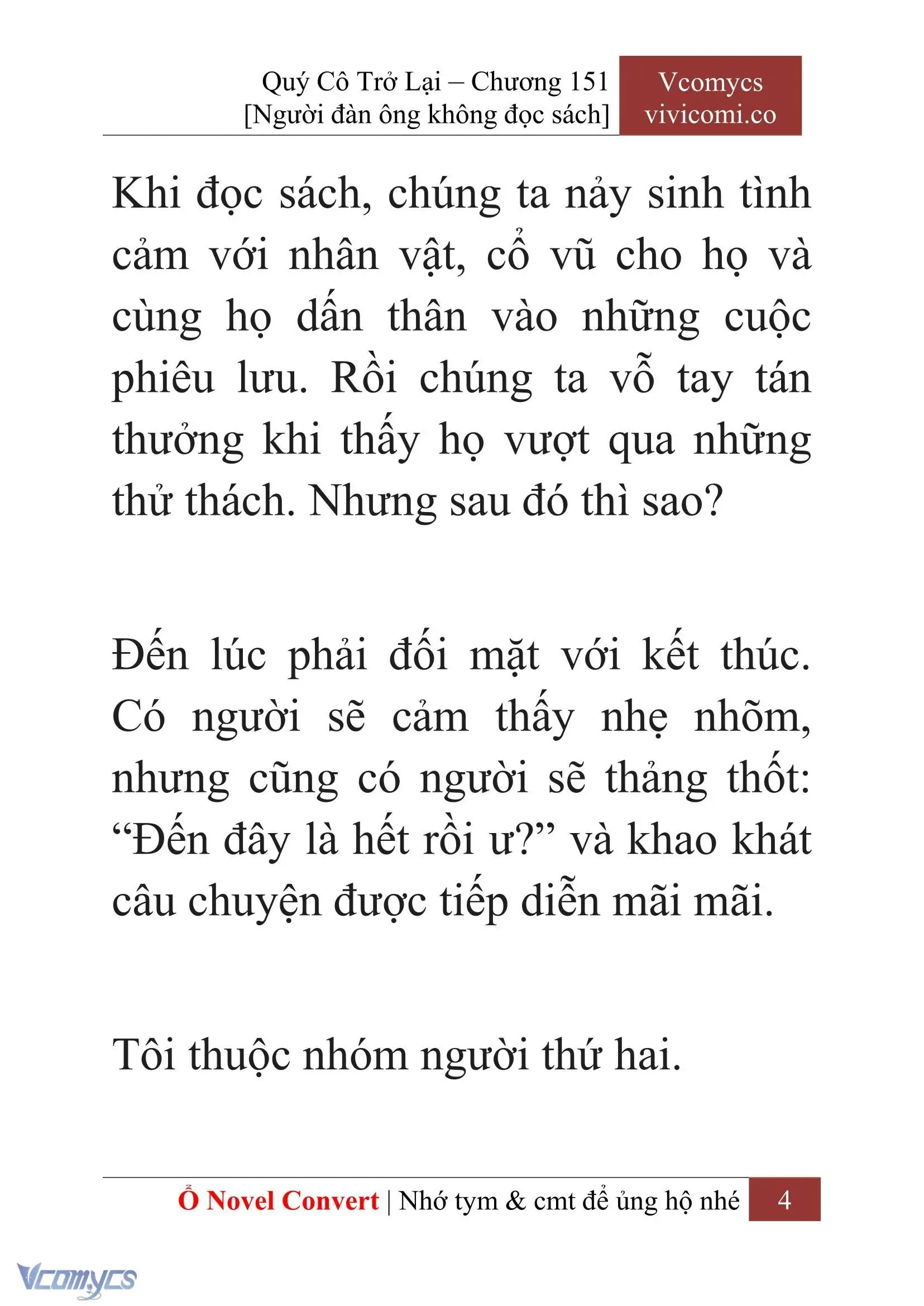 [Novel] Quý Cô Trở Lại Chapter 151 - Trang 7