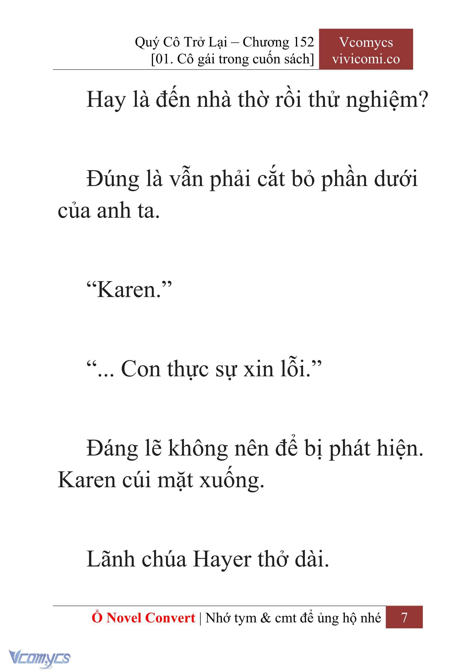 [Novel] Quý Cô Trở Lại Chapter 152 - Trang 10