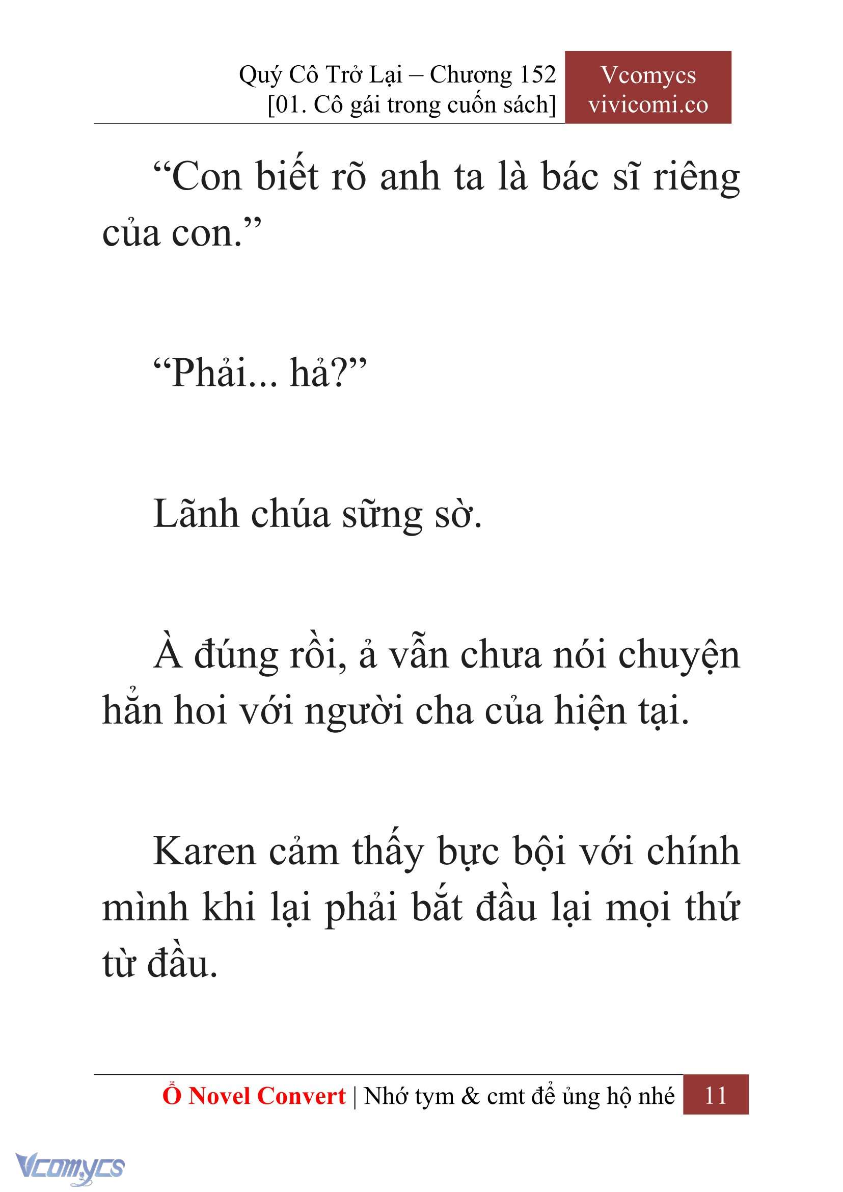 [Novel] Quý Cô Trở Lại Chapter 152 - Trang 14