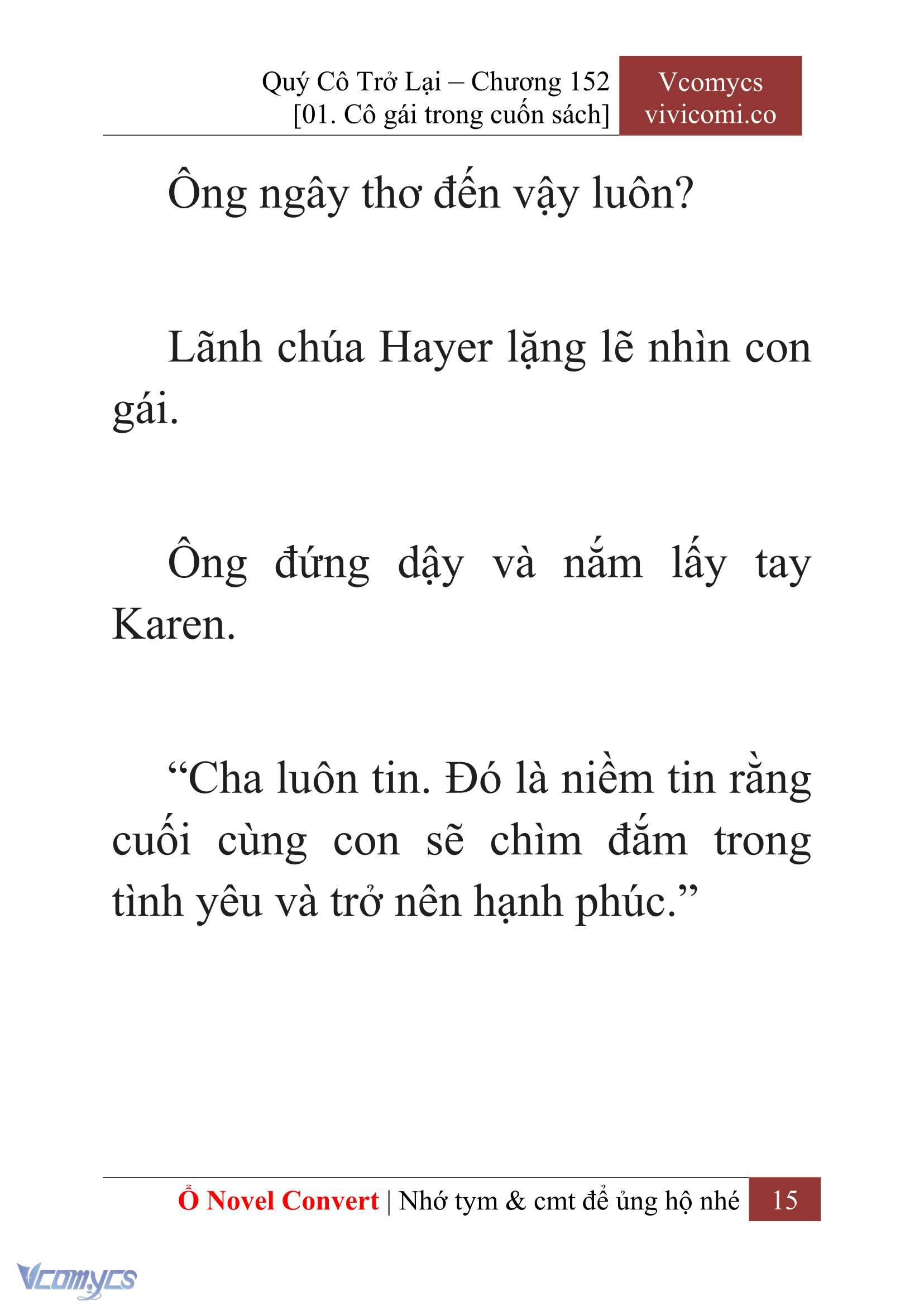 [Novel] Quý Cô Trở Lại Chapter 152 - Trang 18